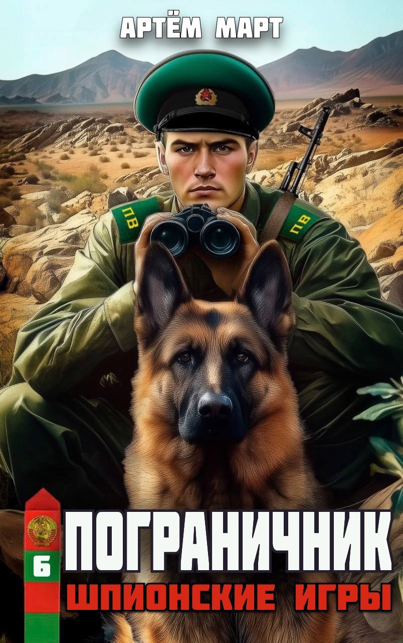 Обложка книги Пограничник. Том 6: Шпионские игры