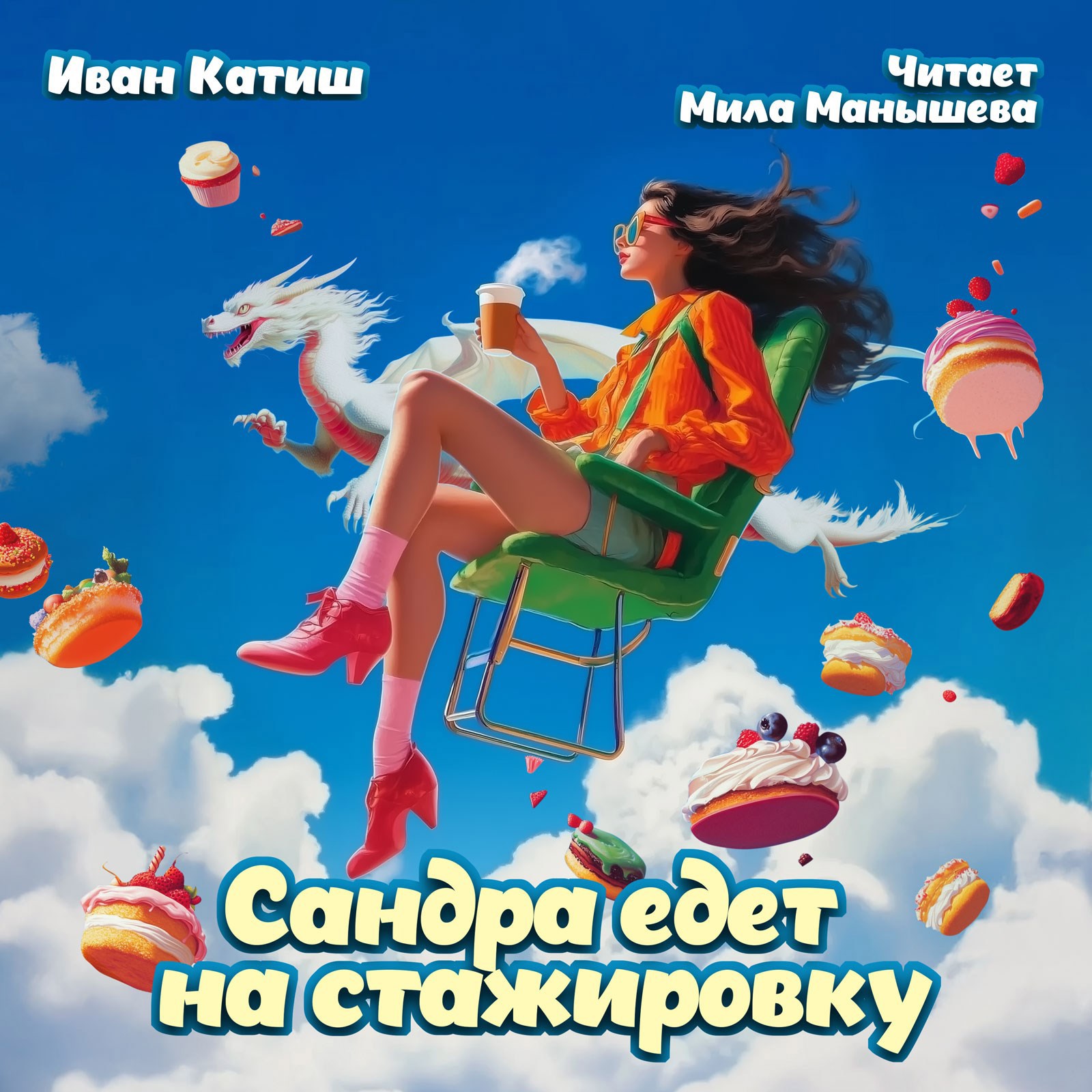 Обложка книги Сандра едет на стажировку