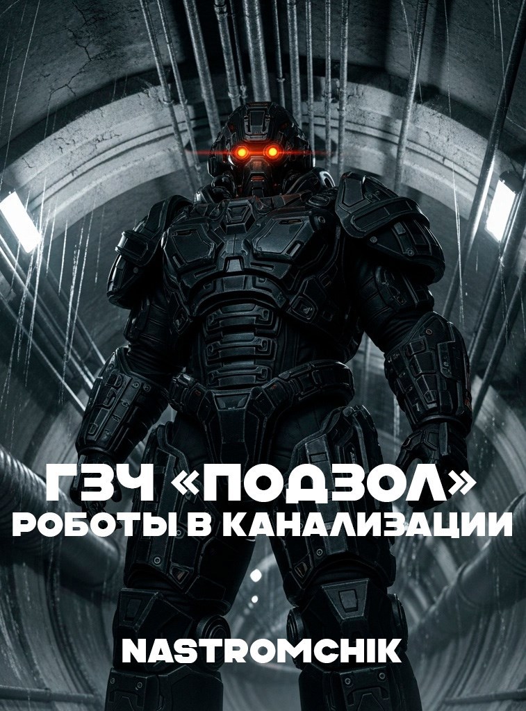 Обложка книги ГЗЧ «Подзол» - Роботы в канализации