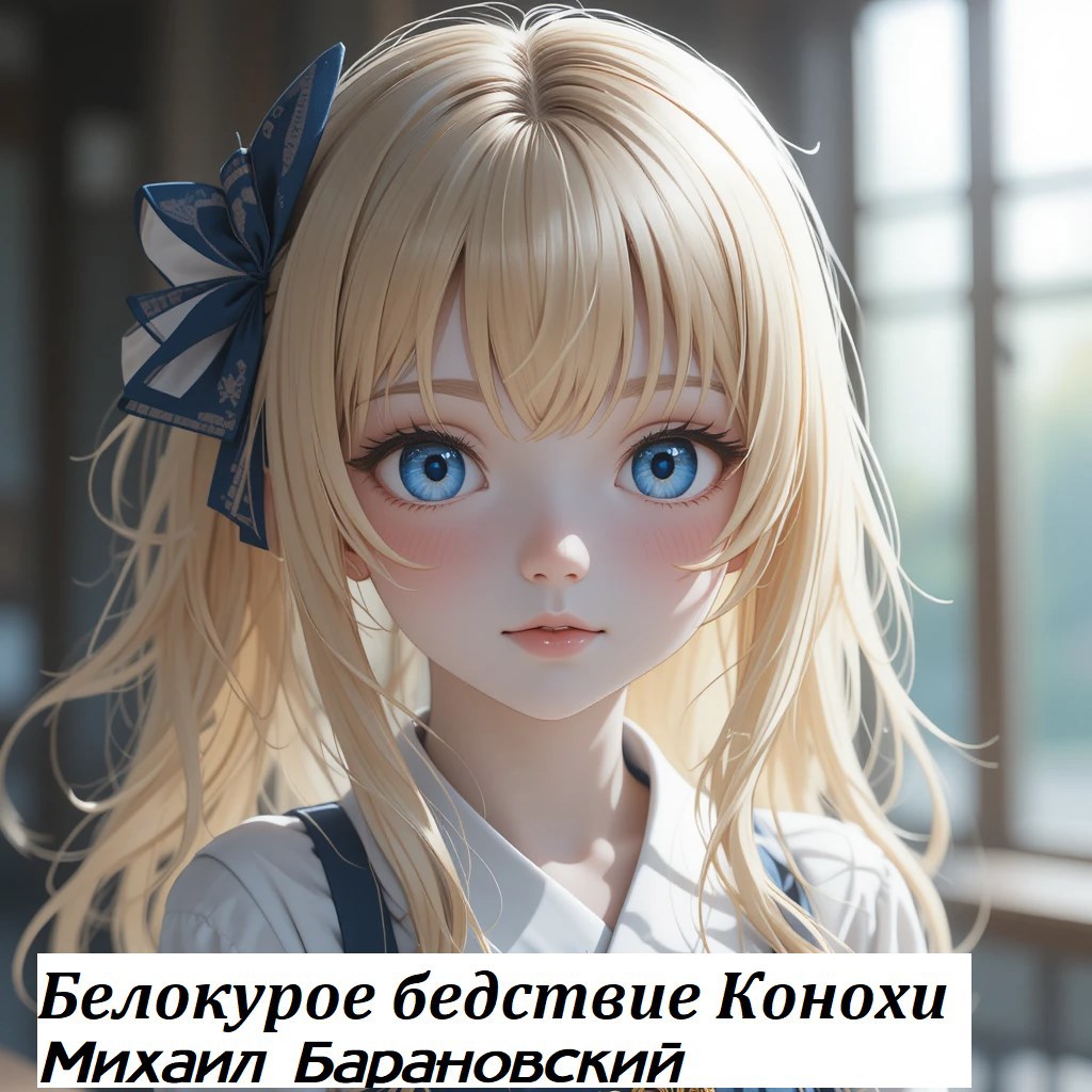 Обложка книги Белокурое бедствие Конохи