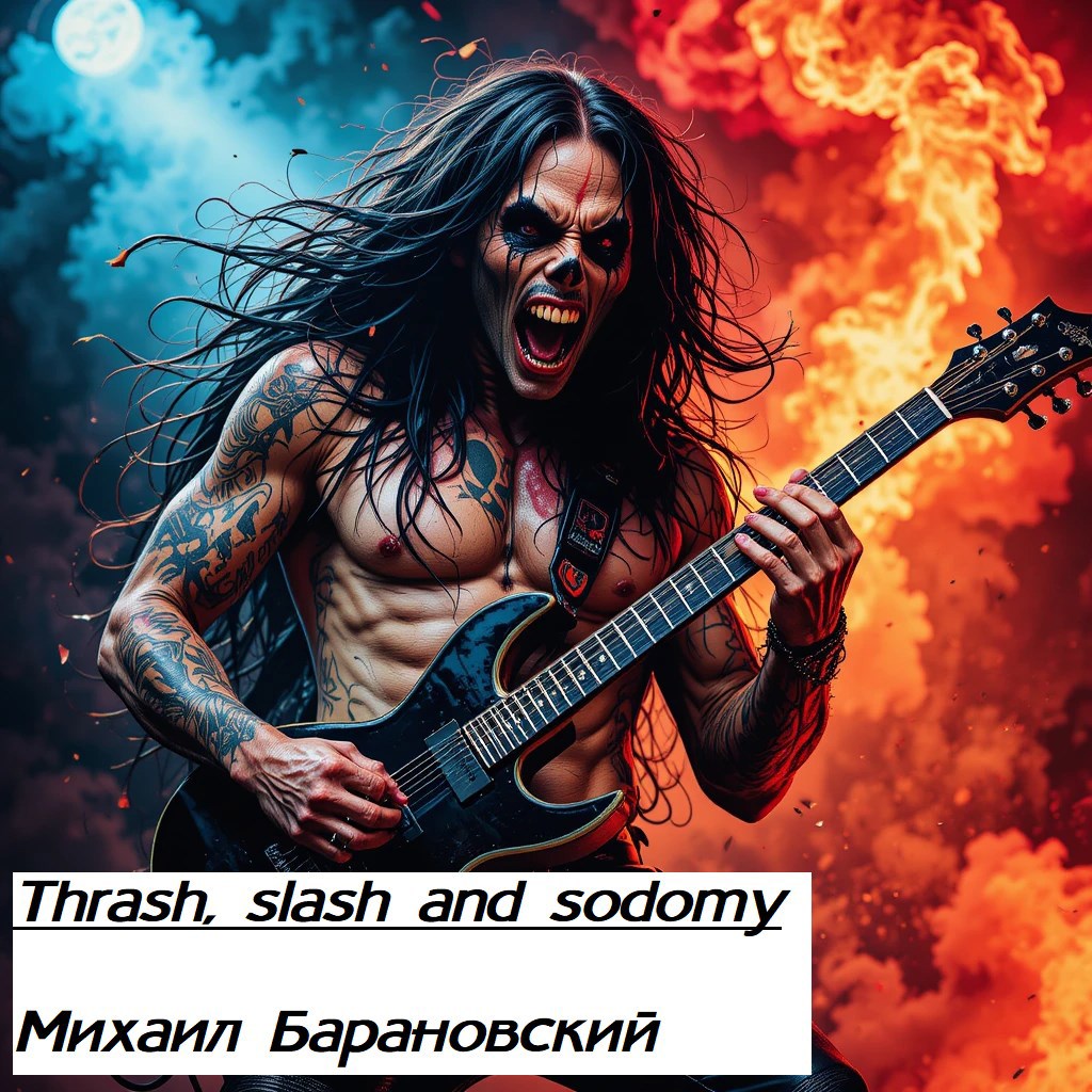 Обложка книги Thrash, slash and sodomy