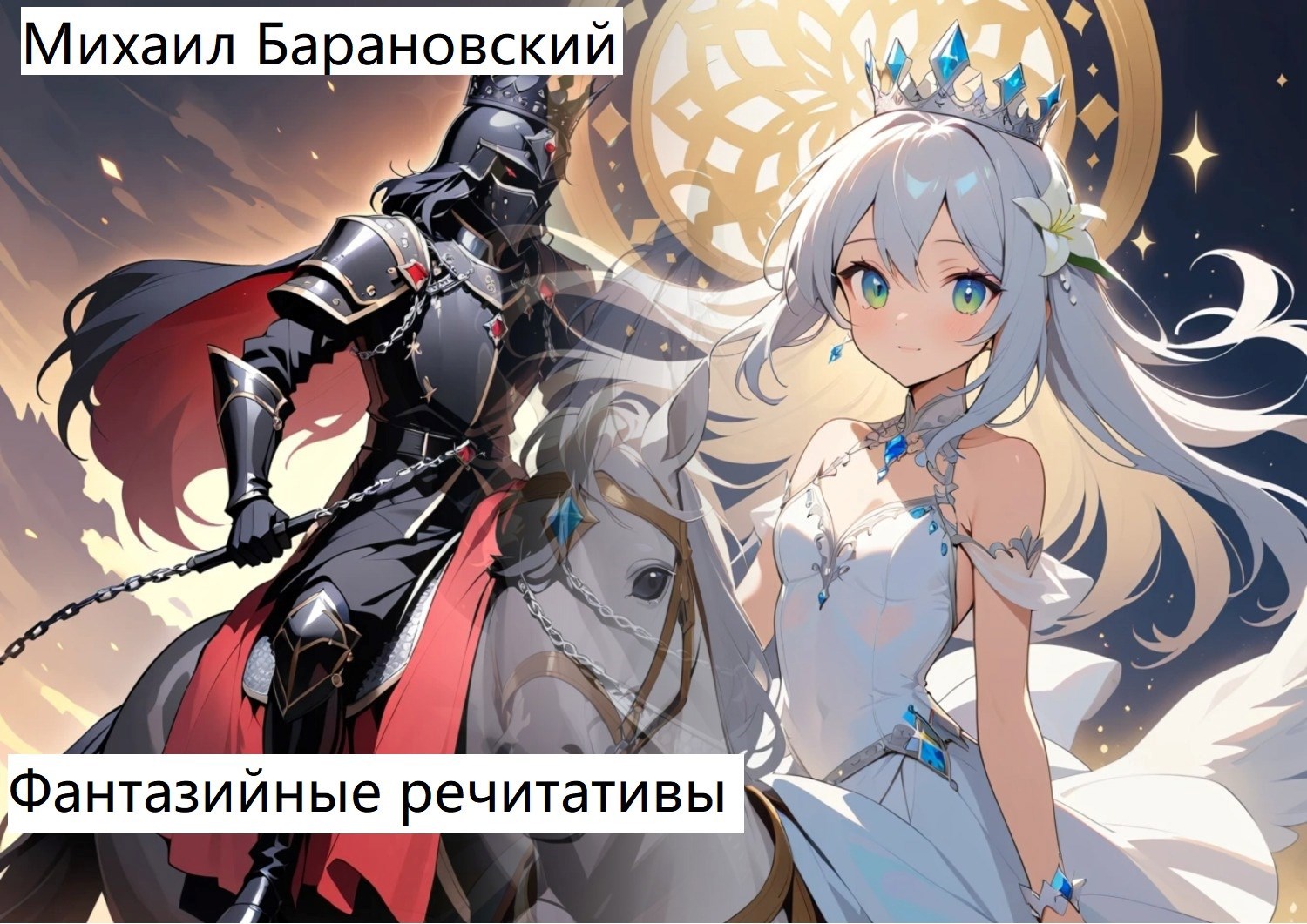 Обложка книги Фантазийные речитативы.