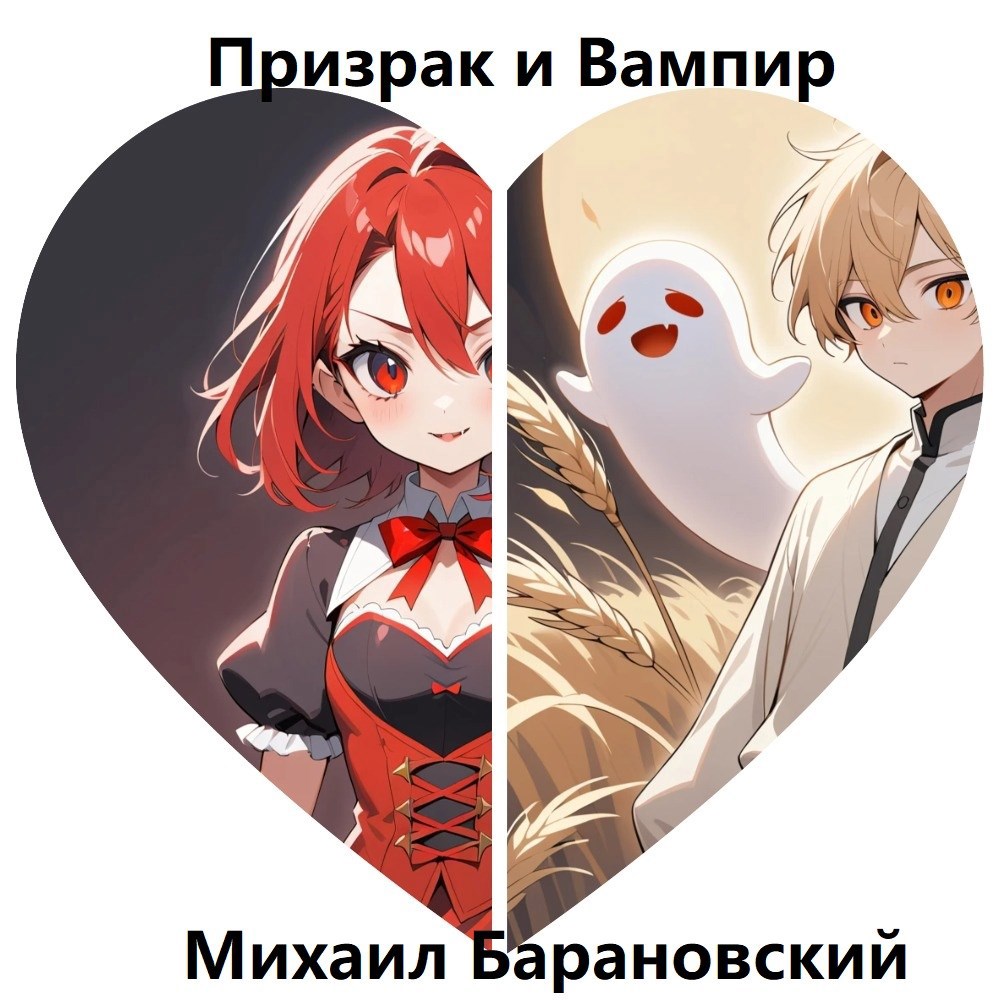 Обложка книги Призрак и Вампир