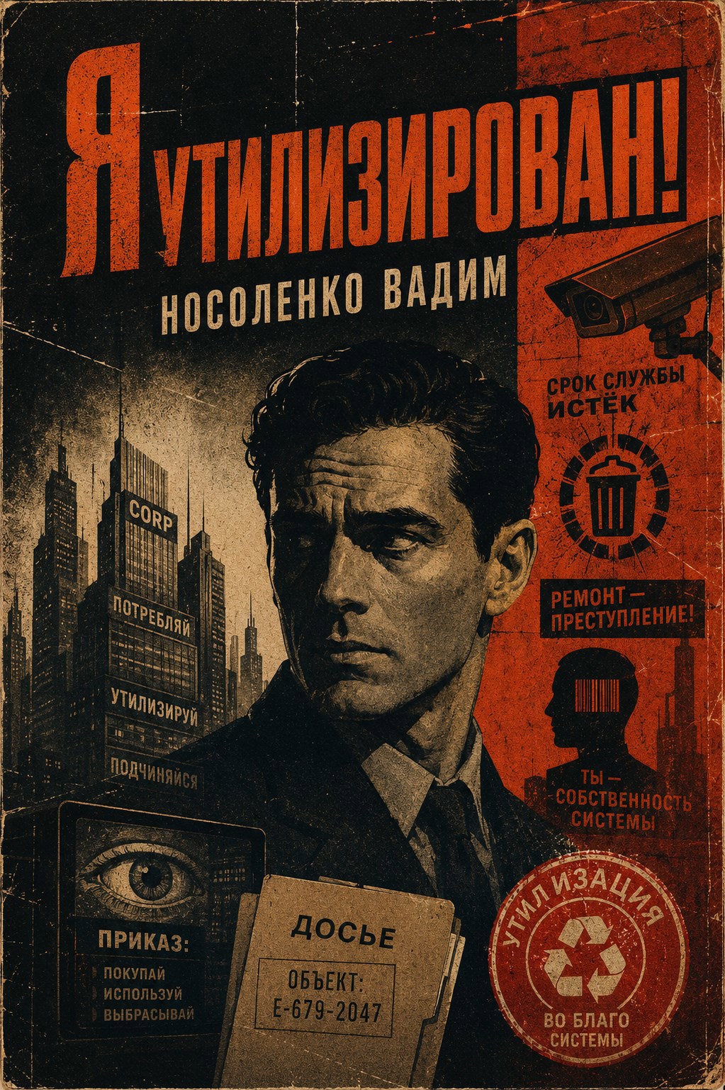 Обложка книги Я утилизирован!