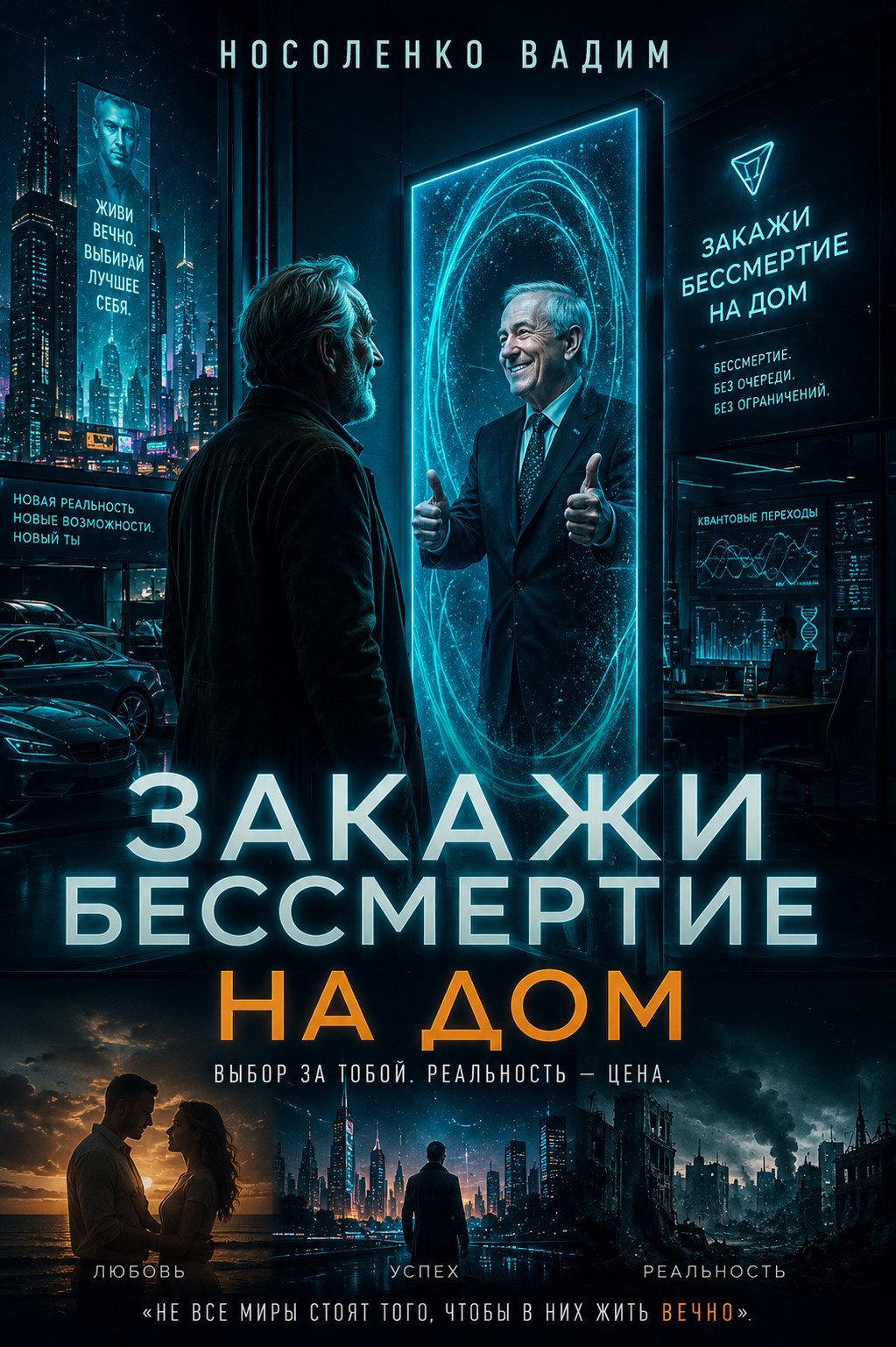 Обложка книги Закажи бессмертие на дом