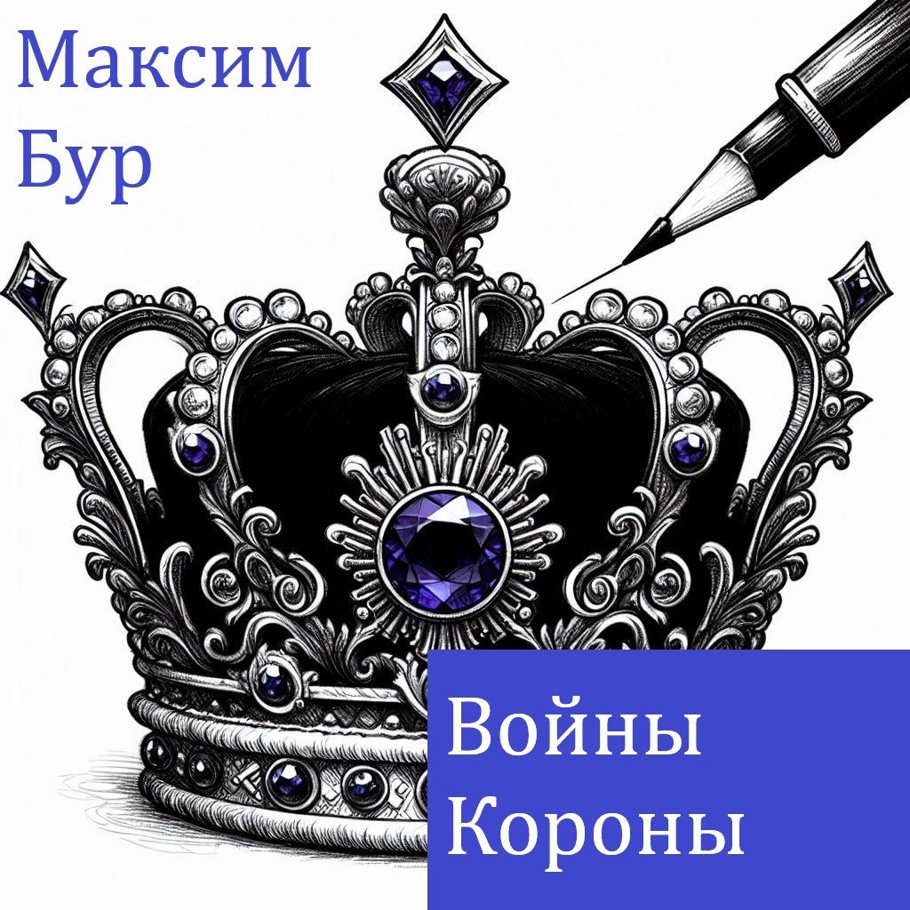 Обложка книги Войны короны Чёрного принца