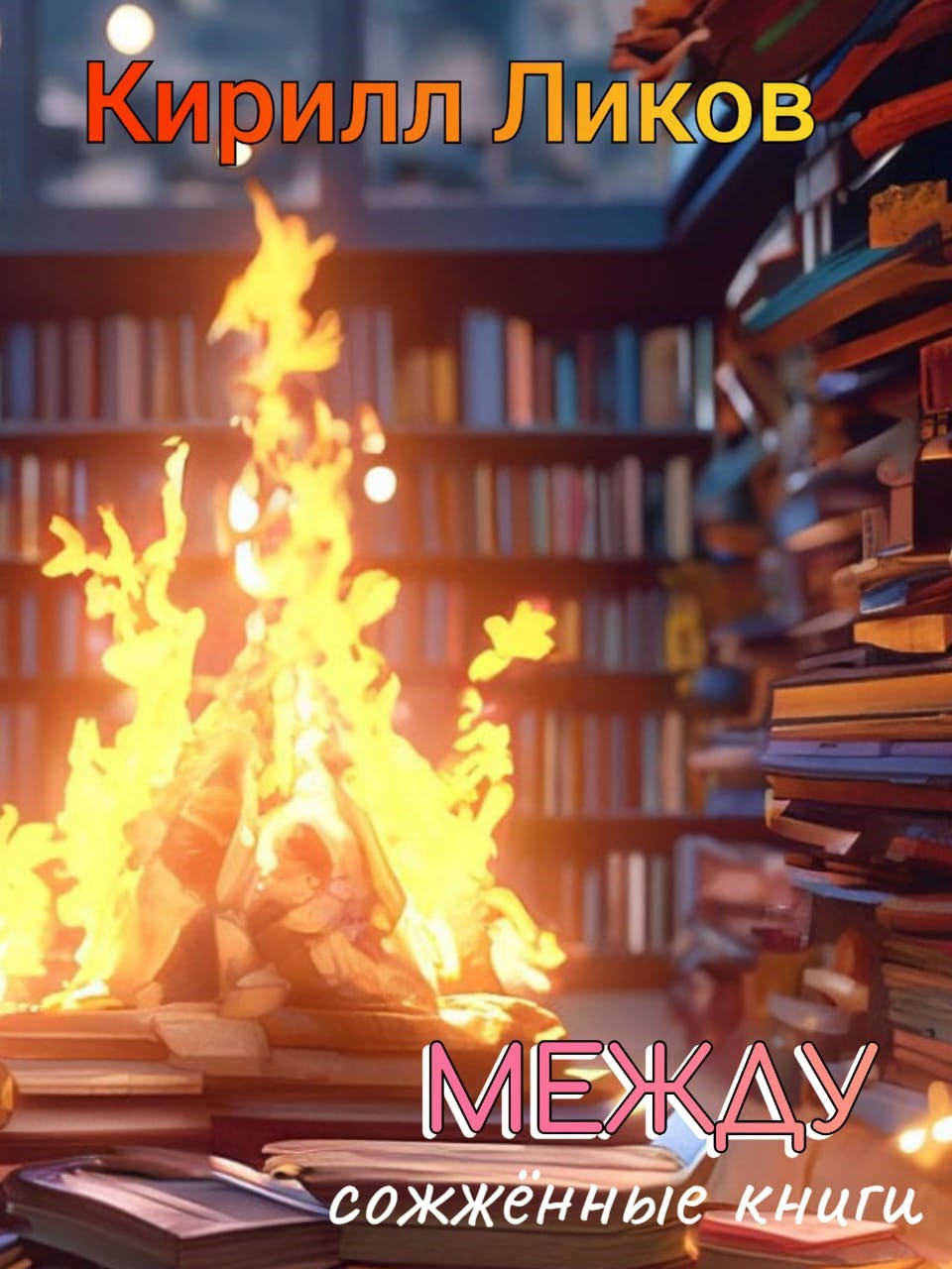 Обложка книги Между