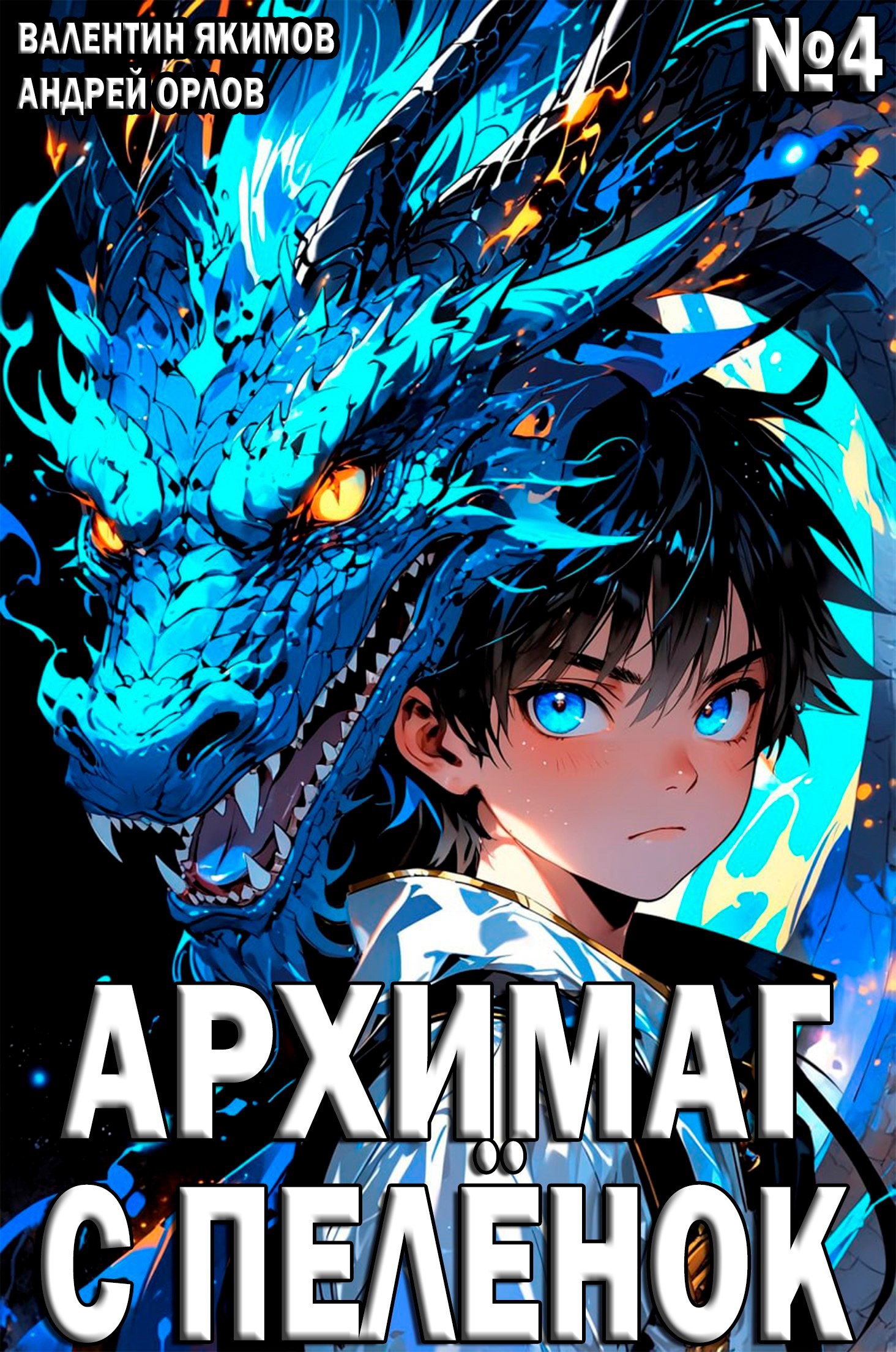 Обложка книги Архимаг с пелёнок. Том 4