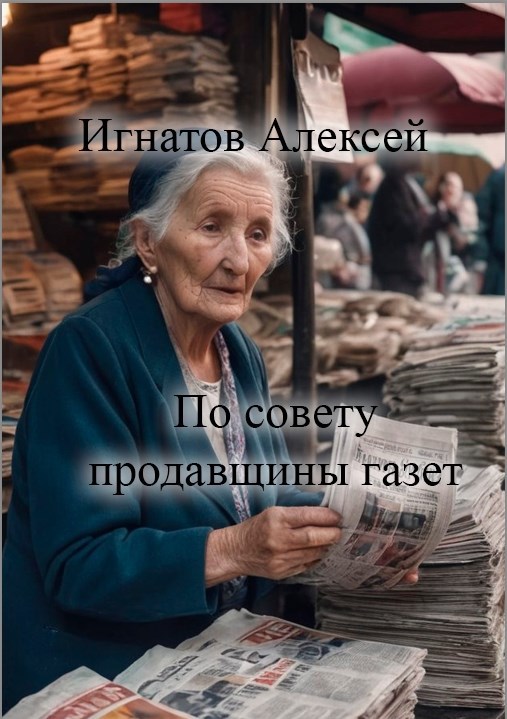 Обложка книги По совету продавщицы газет