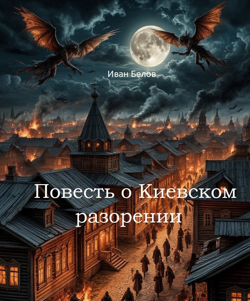 Обложка книги Повесть о Киевском разорении