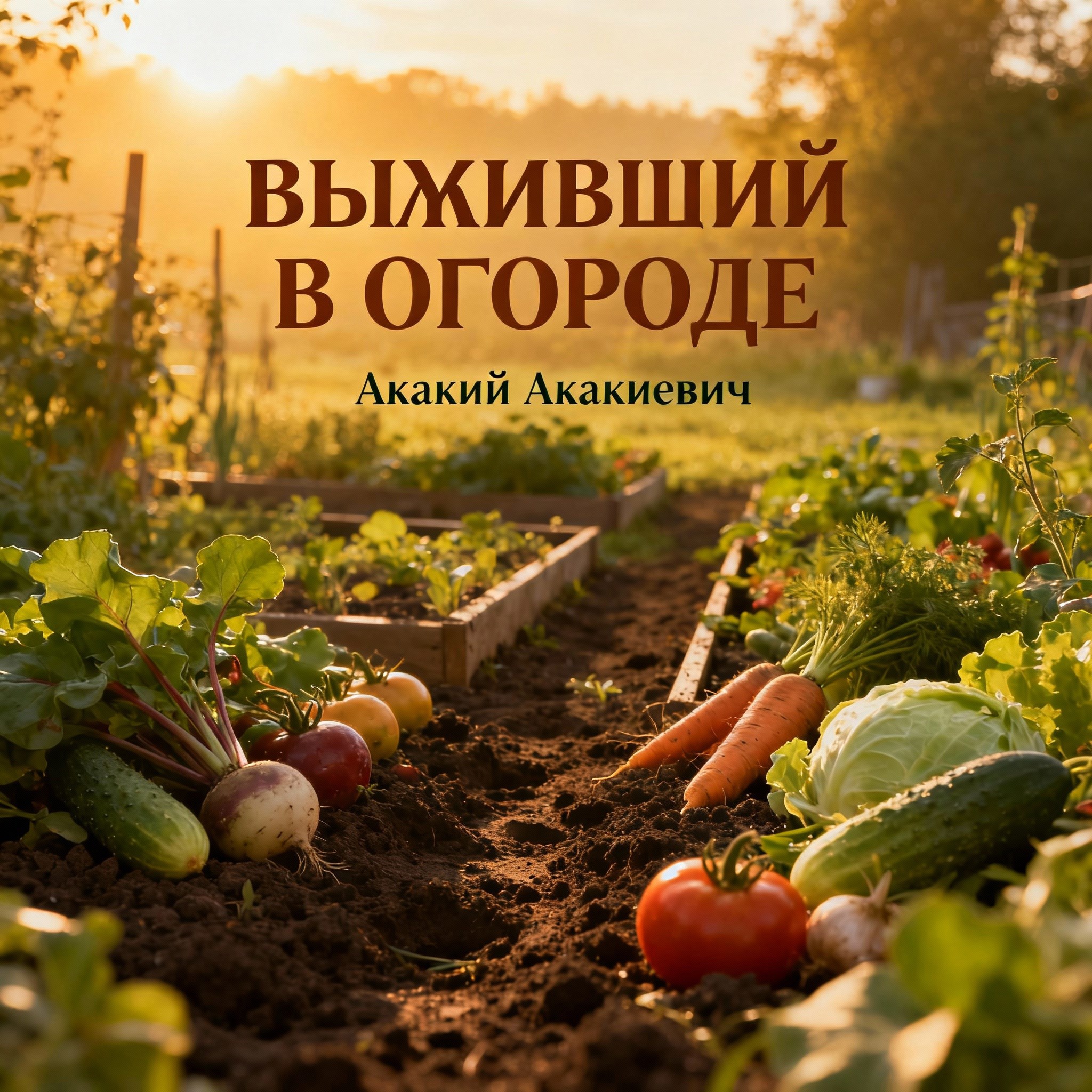 Обложка книги Выживший в огороде