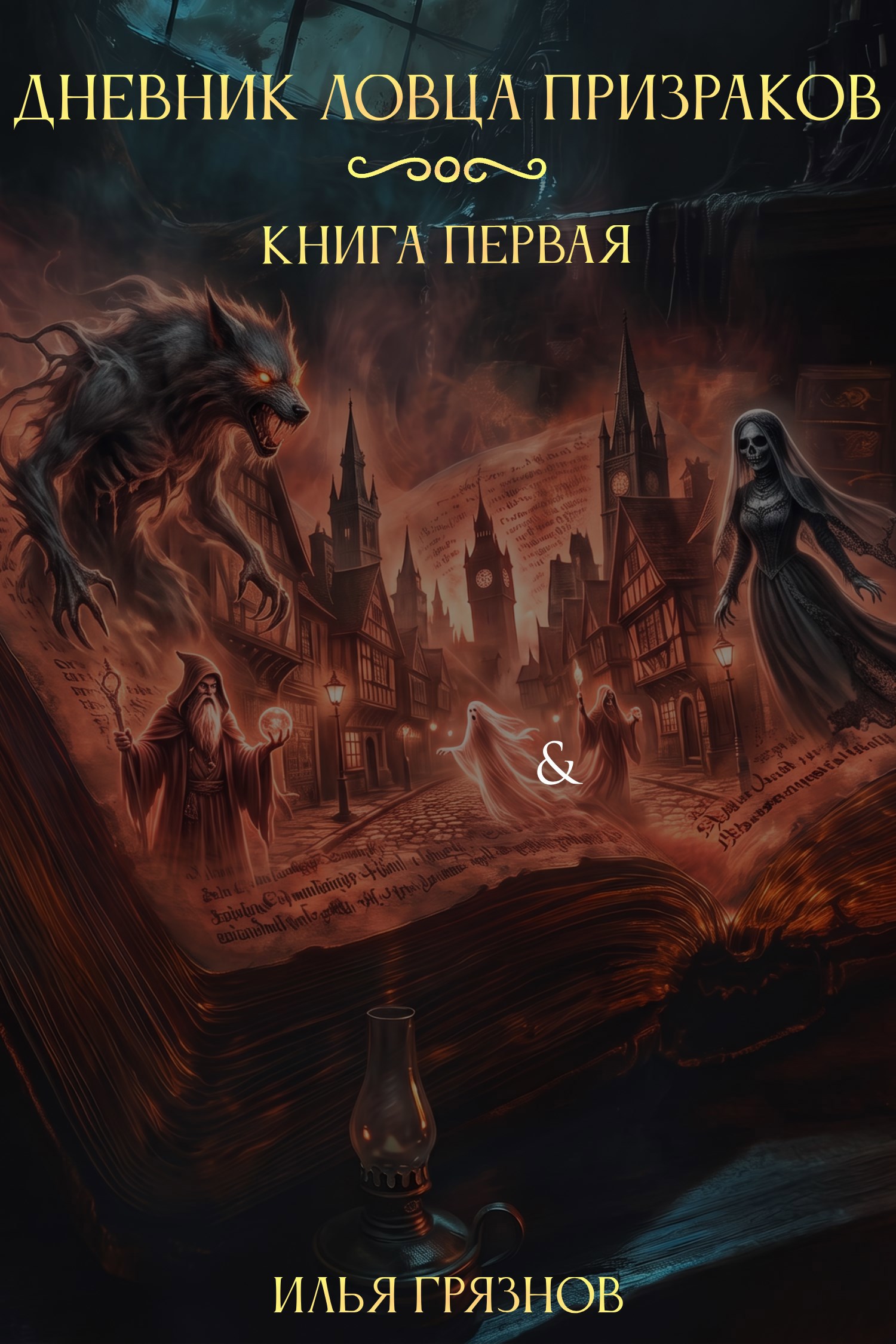 Обложка книги Дневник ловца призраков. Книга первая