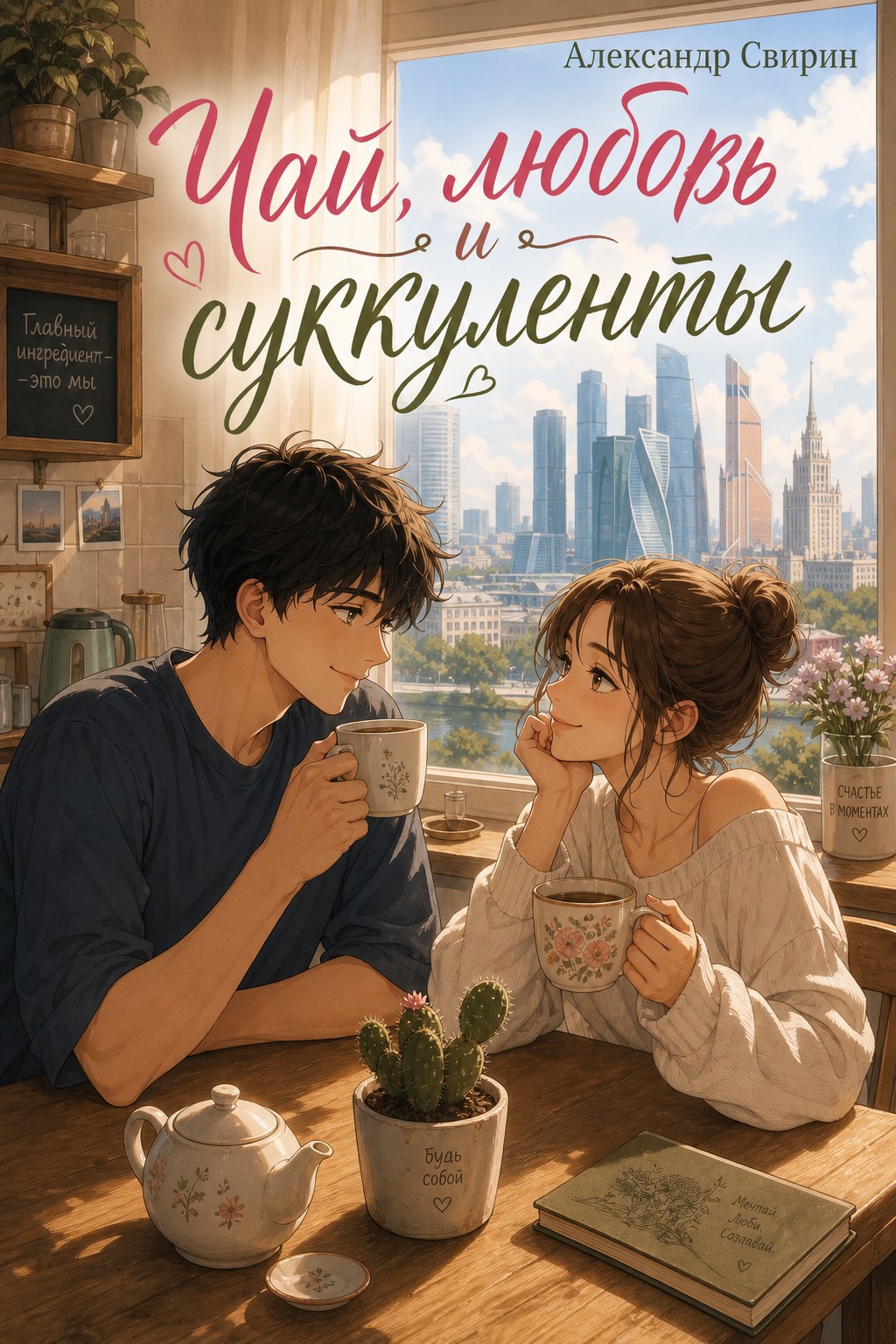 Обложка книги Чай, любовь и суккуленты