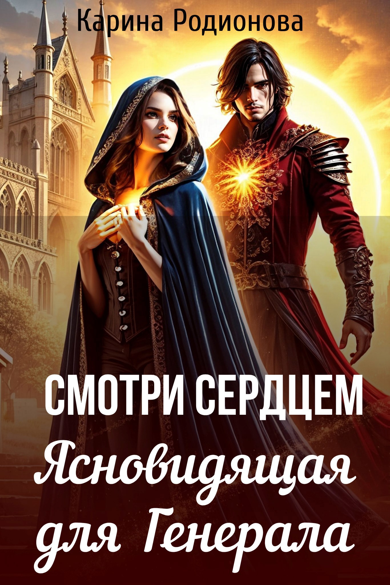 Обложка книги Смотри сердцем. Ясновидящая для Генерала (Аудио)