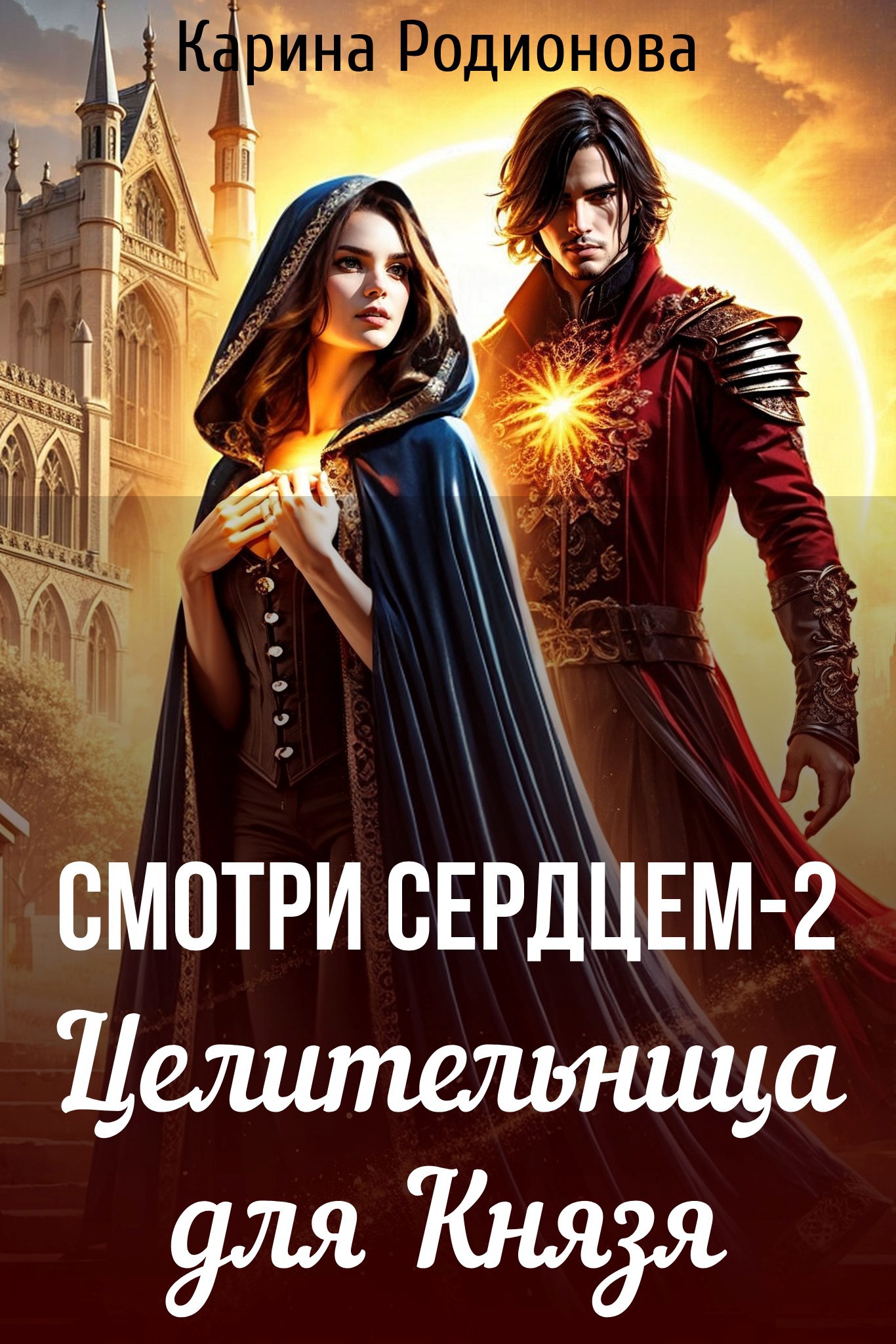 Обложка книги Смотри сердцем - 2. Целительница для Князя (Аудио)