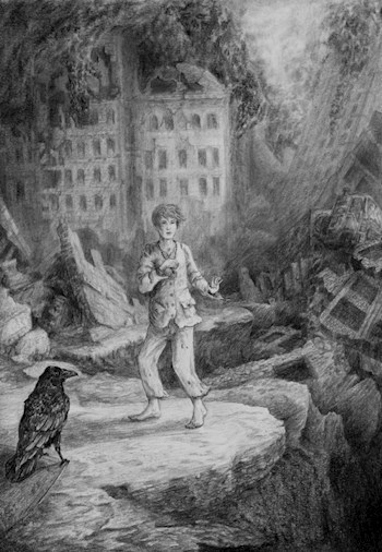 Обложка книги Легенда О Мальчике С Вороном На Плече