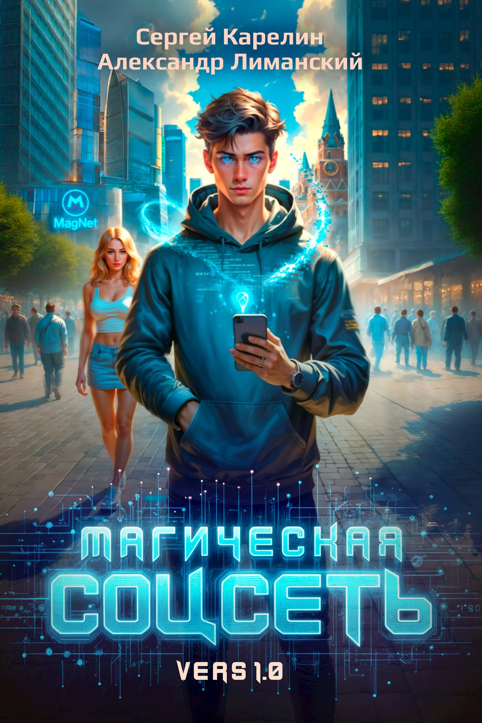 Обложка книги Магическая соцсеть ver 1.0