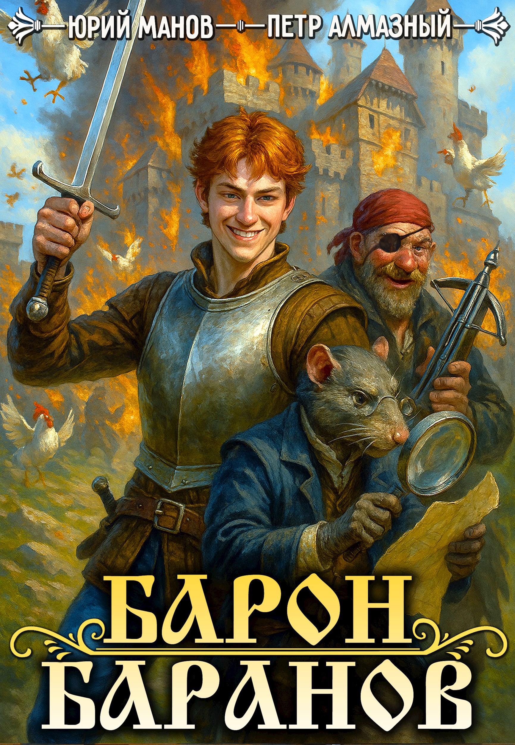 Обложка книги Барон Баранов. Книга 1
