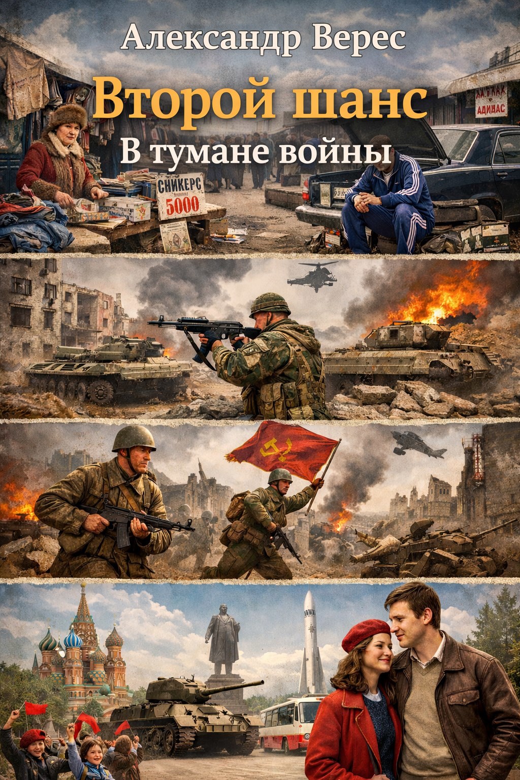 Обложка книги Второй шанс. В тумане войны. Книга 4