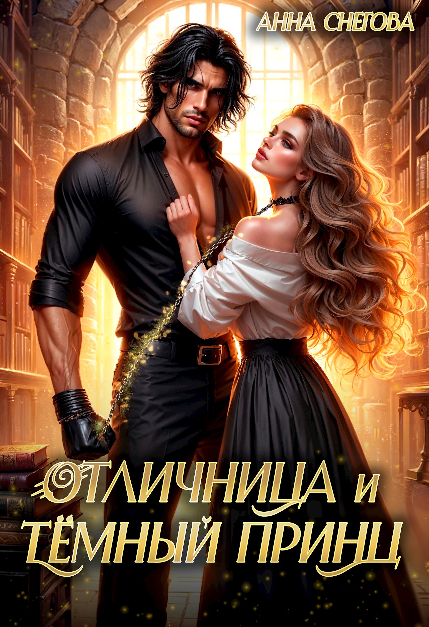 Обложка книги Отличница и Тёмный принц