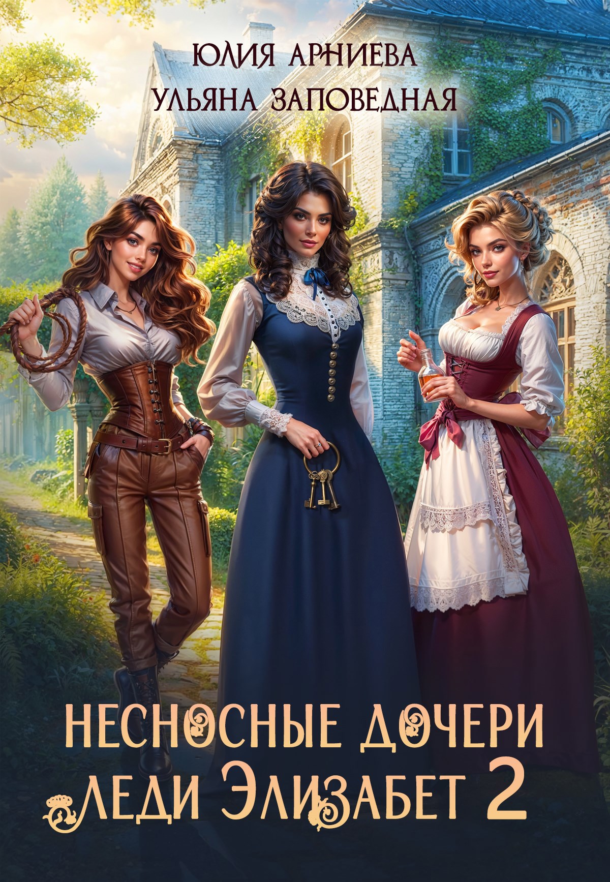 Обложка книги Несносные дочери леди Элизабет 2