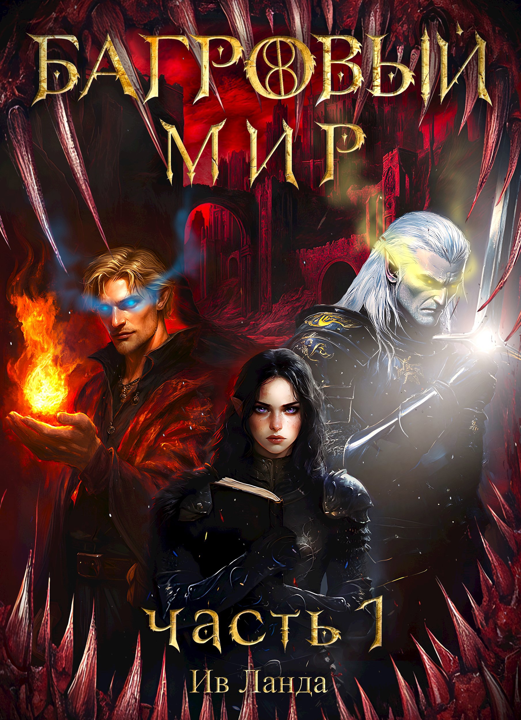 Обложка книги Багровый мир. Часть 1