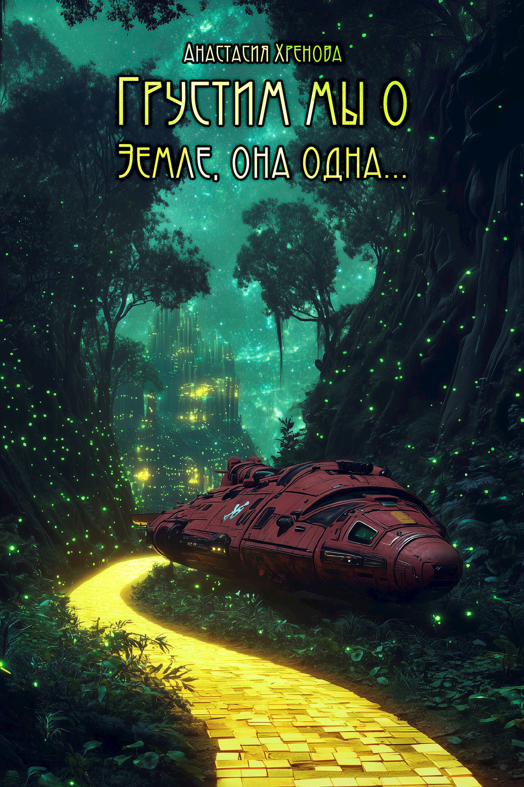 Обложка книги Грустим мы о Земле, она одна...