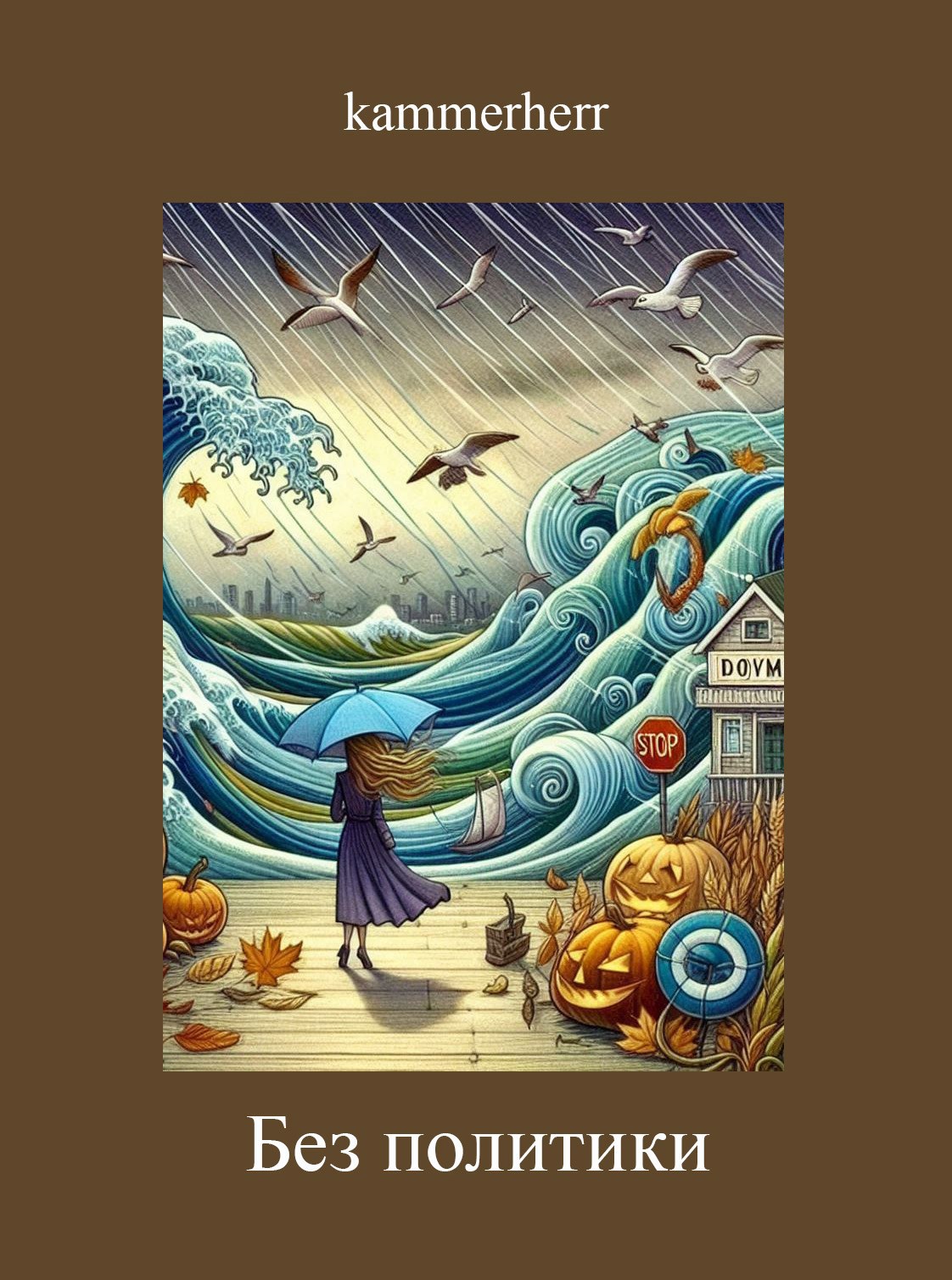 Обложка книги Без политики