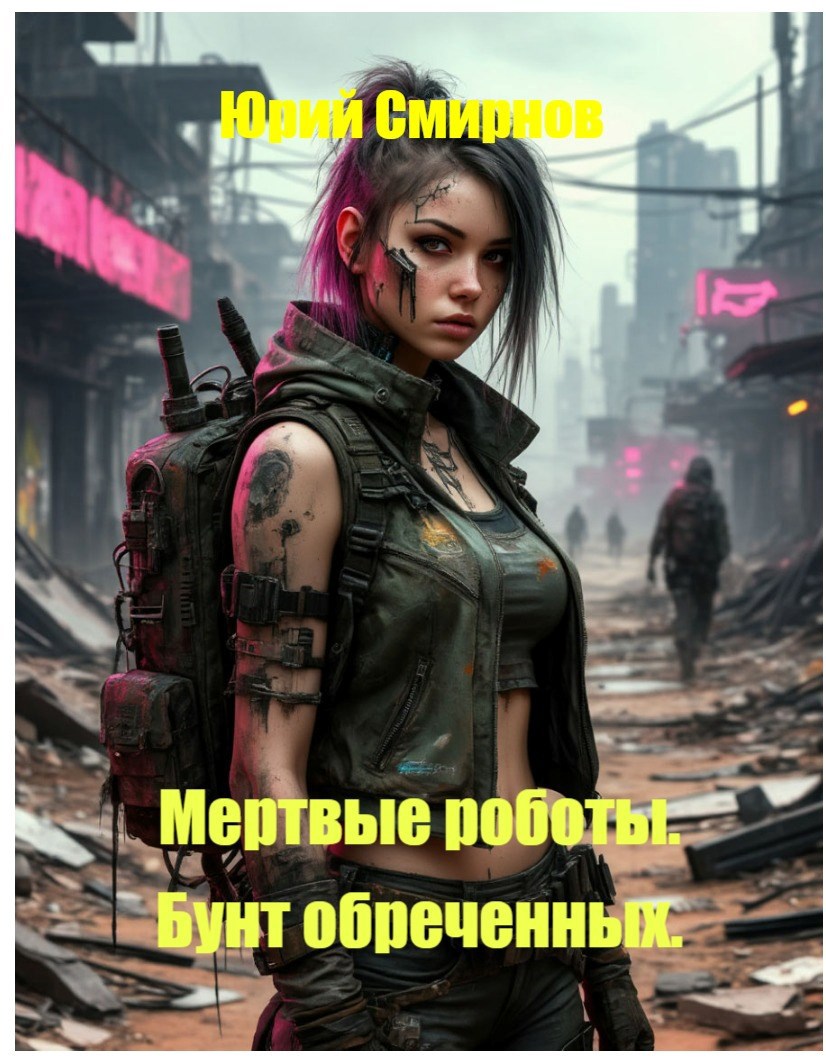 Обложка книги Мертвые роботы. Бунт обреченных.
