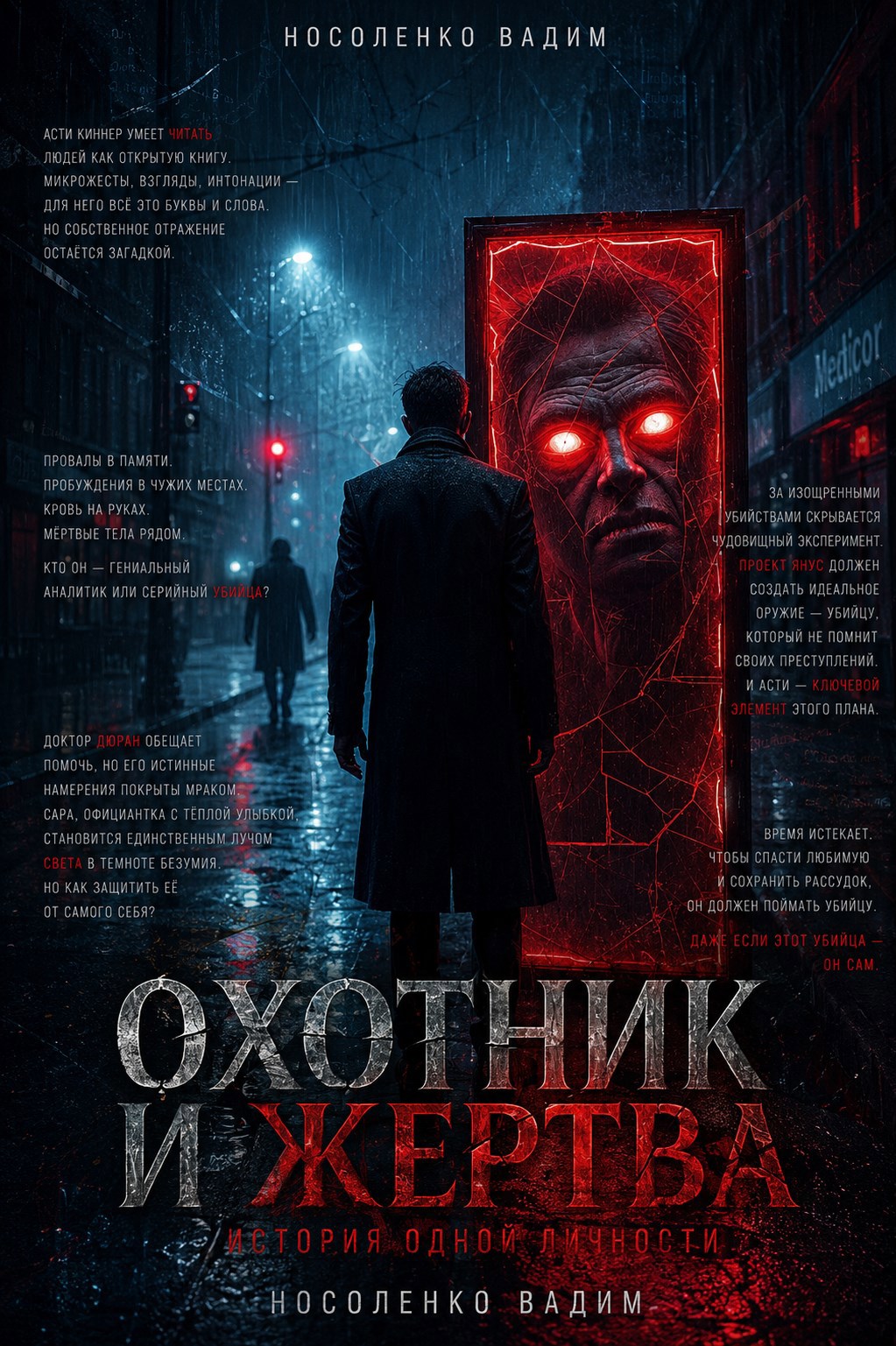 Обложка книги Охотник и жертва: История одной личности