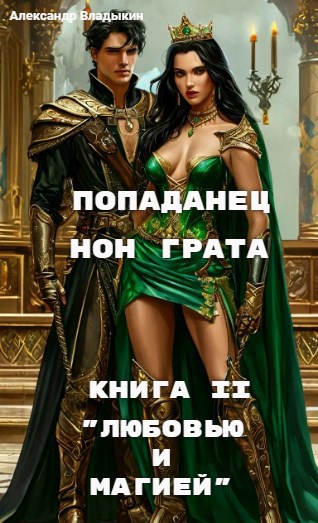 Обложка книги Попаданец "нон грата". Книга II. "Любовью и магией"