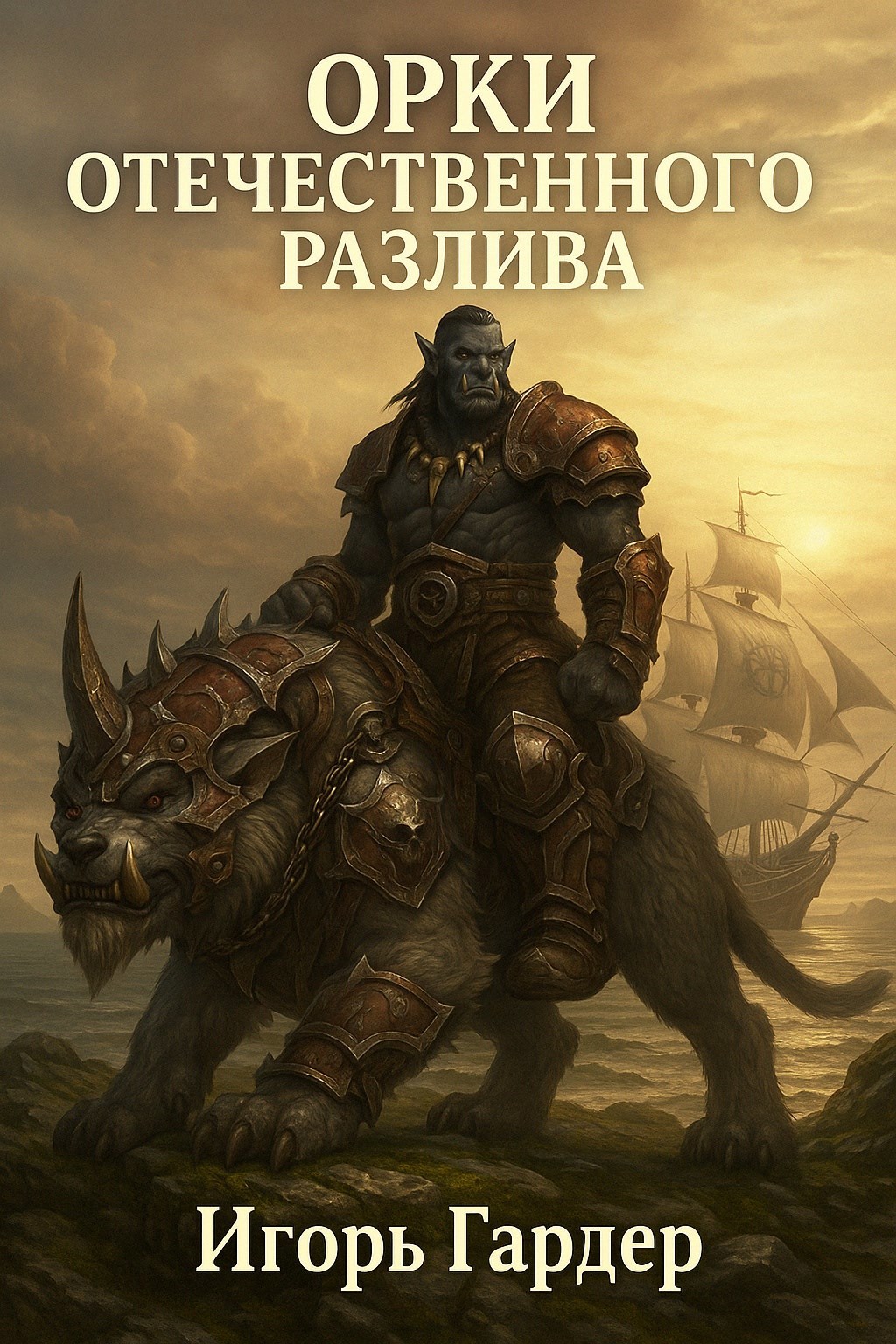 Обложка книги Орки отечественого разлива.