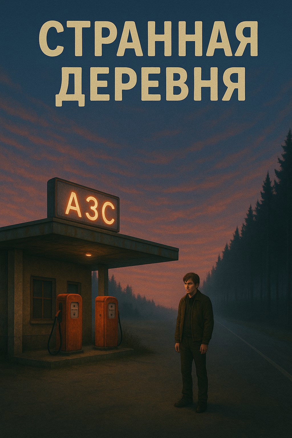 Обложка книги Странная Деревня.