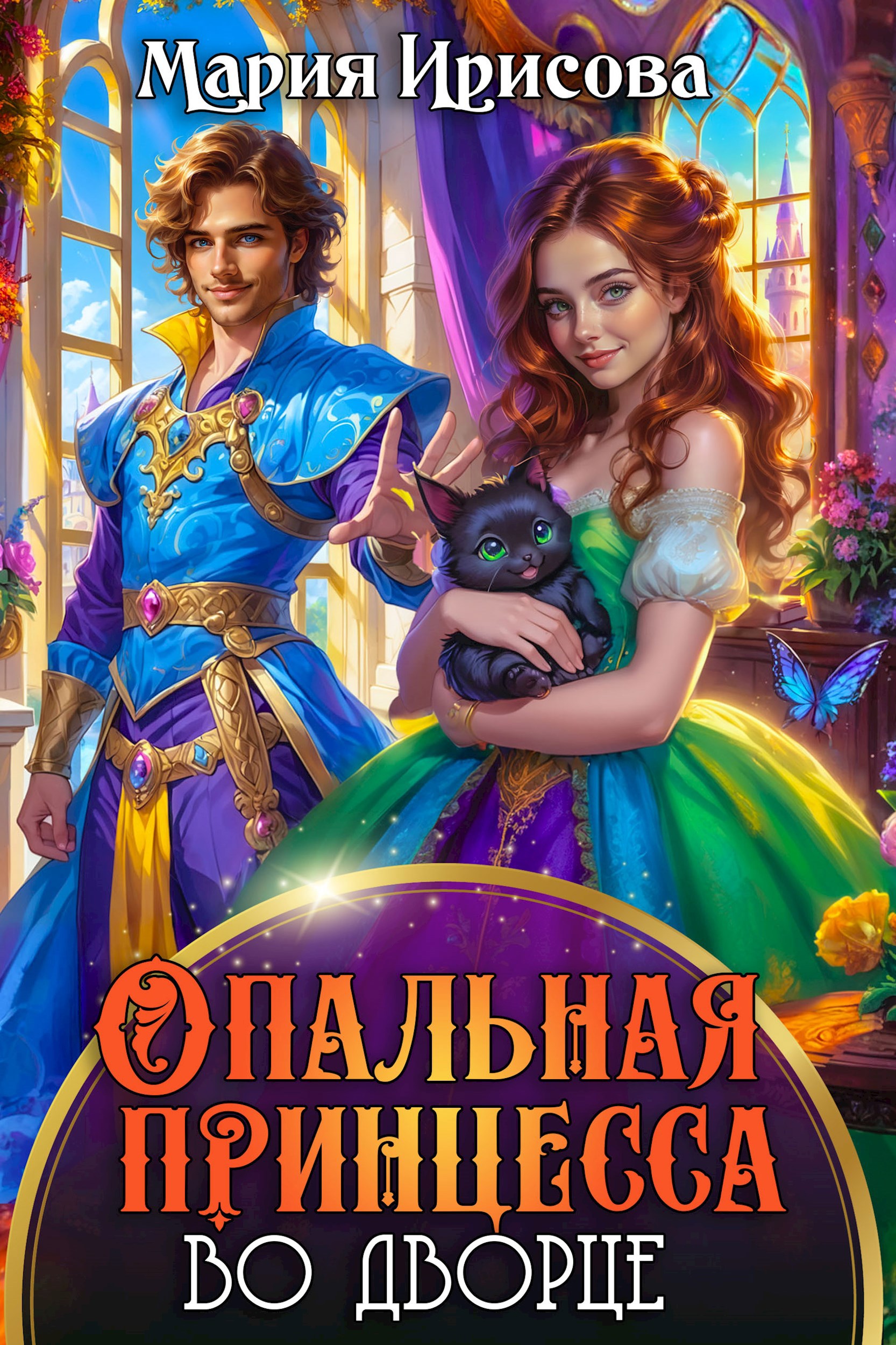 Обложка книги Опальная принцесса во дворце