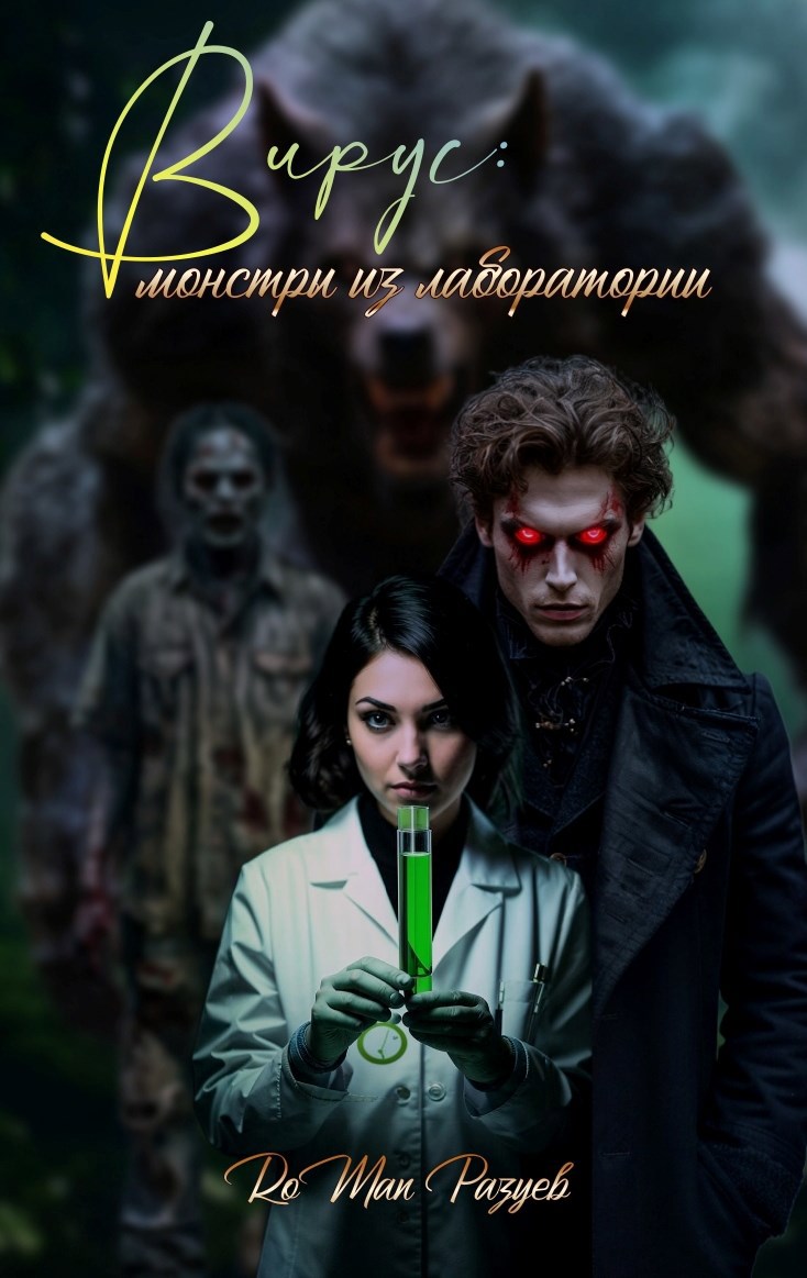 Обложка книги Вирус: монстры из лаборатории