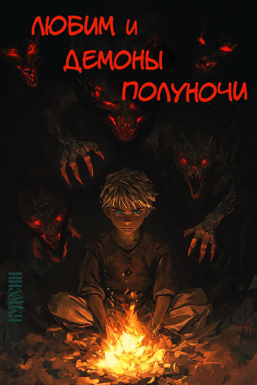 Обложка книги Любим и демоны Полуночи