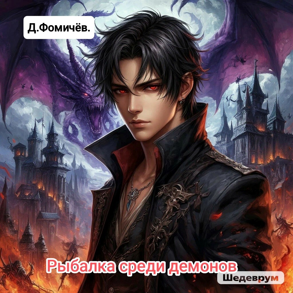 Обложка книги Рыбалка среди демонов.