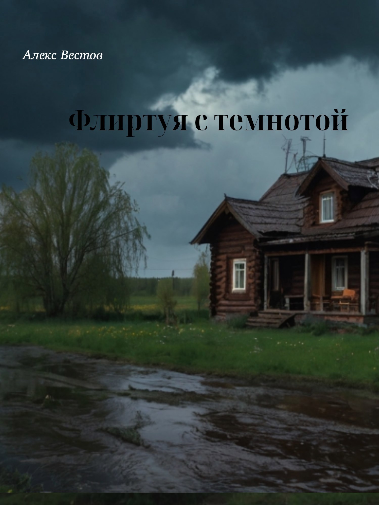Обложка книги Флиртуя с темнотой