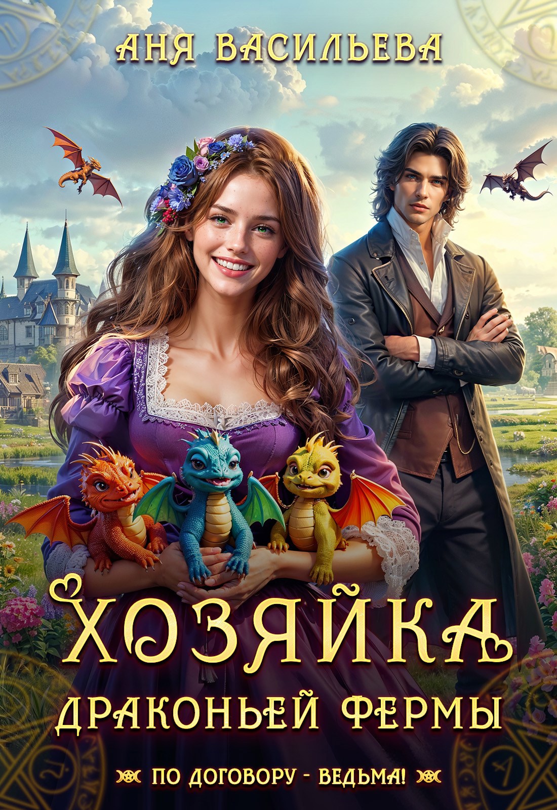 Обложка книги Хозяйка драконьей фермы