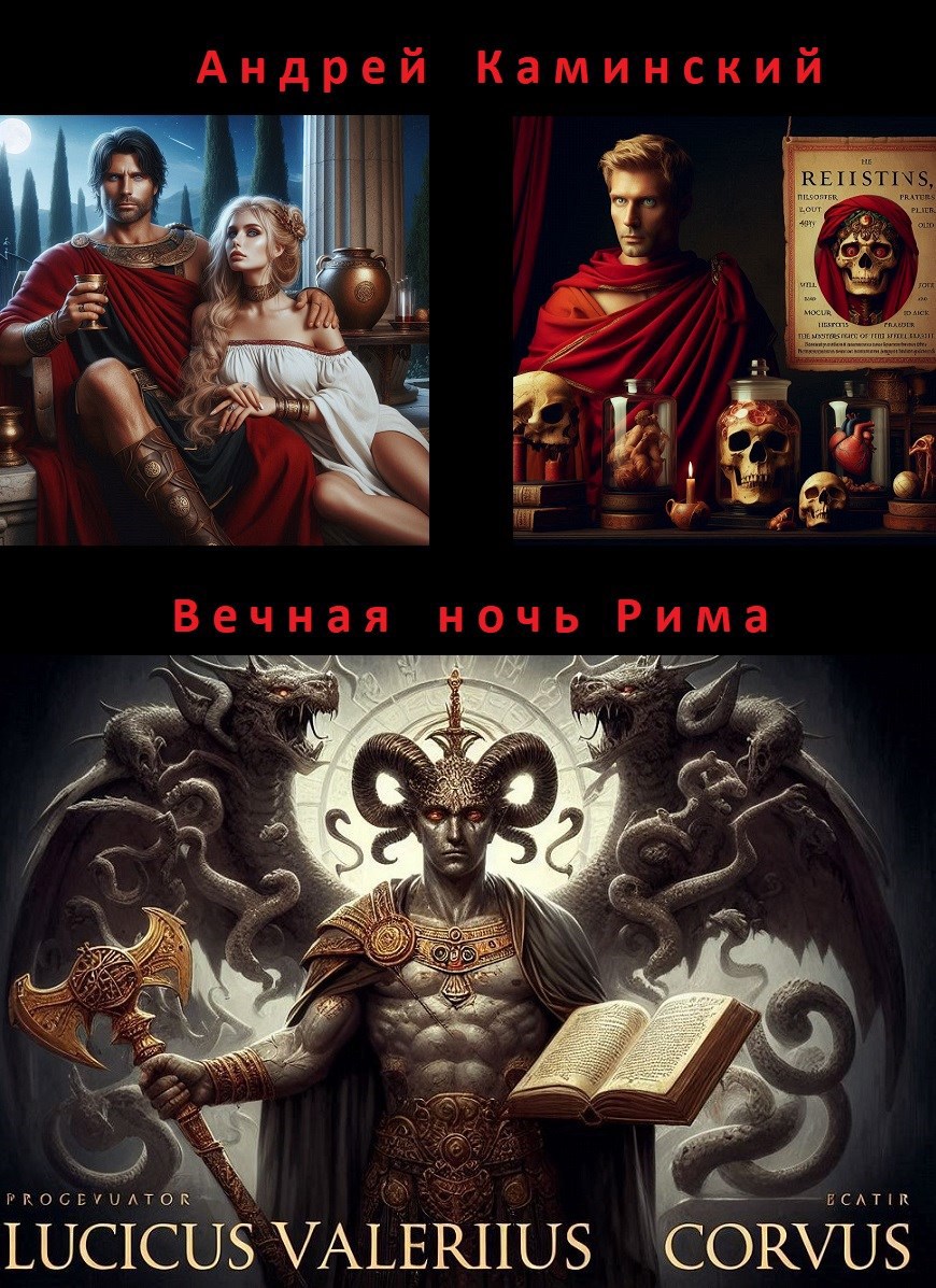 Обложка книги Вечная ночь Рима