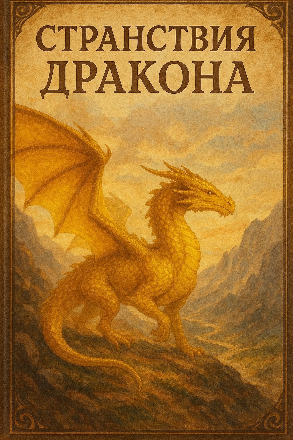Обложка книги Странствия Дракона