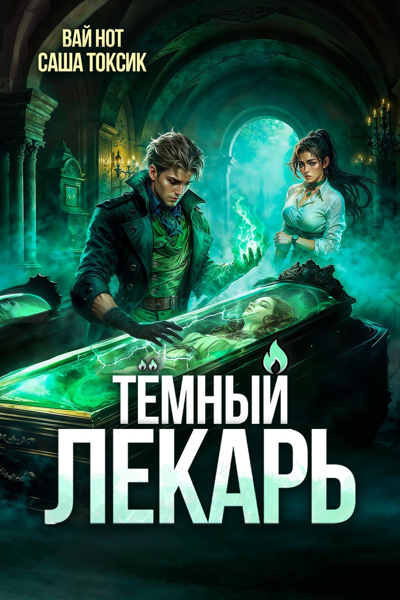Обложка книги Тёмный Лекарь 12