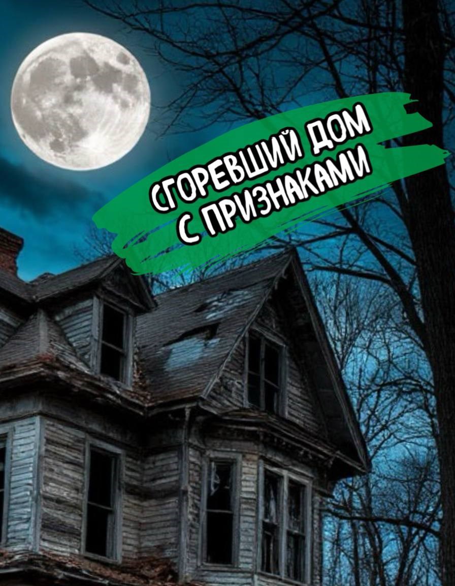 Обложка книги Сгоревший дом с призраками