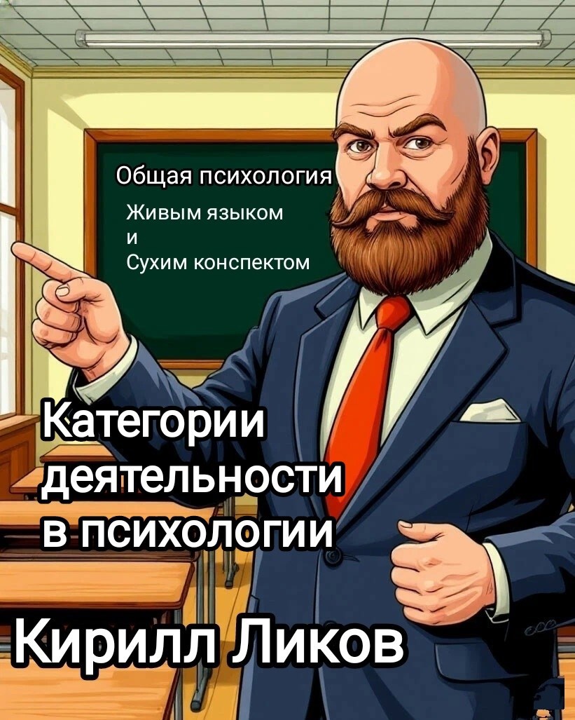 Обложка книги Категории деятельности в психологии