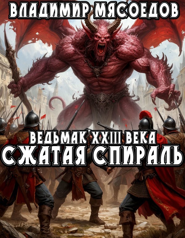 Обложка книги Ведьмак 23го века. Сжатая спираль