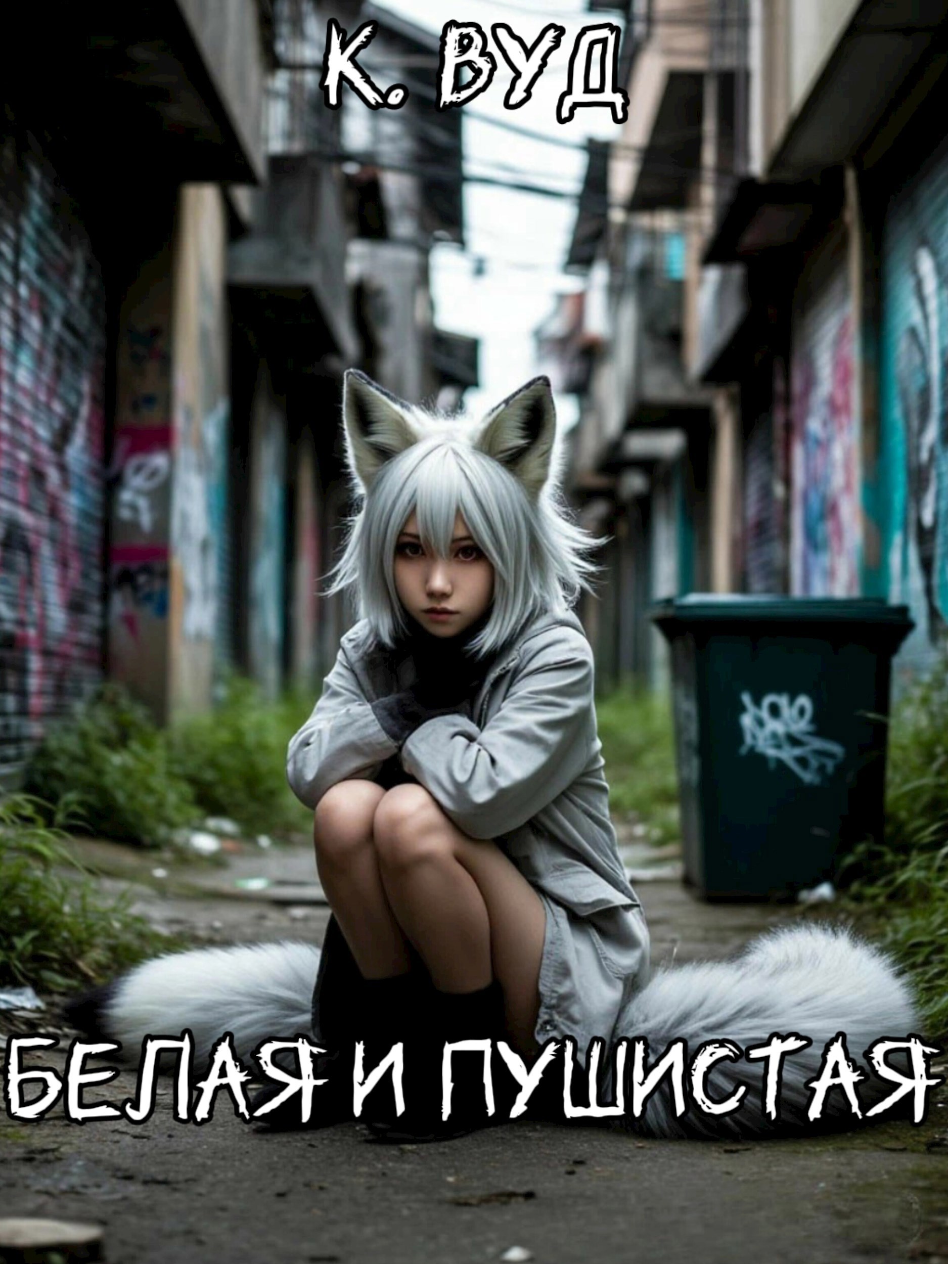 Обложка книги Белая и пушистая