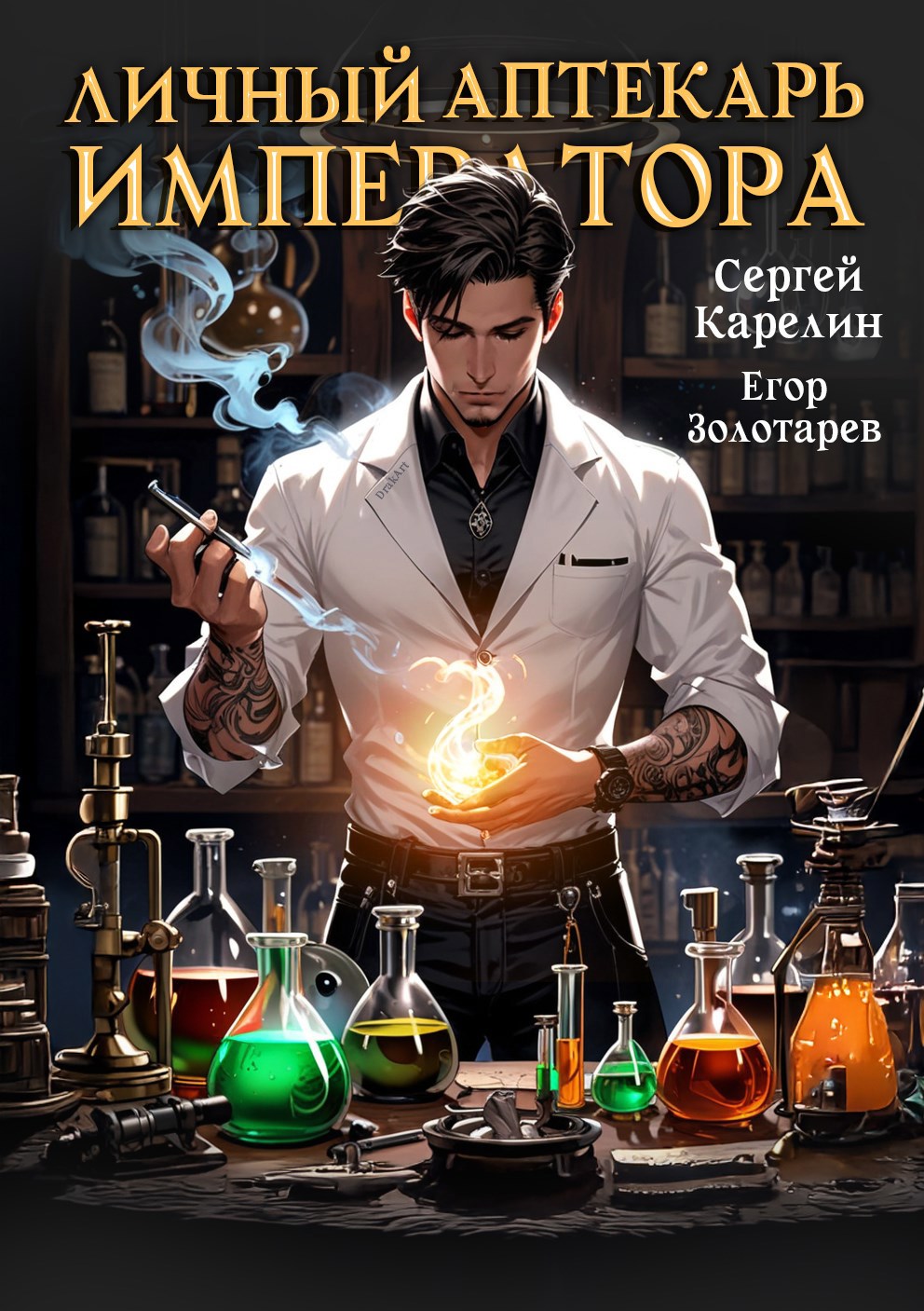 Обложка книги Личный аптекарь императора