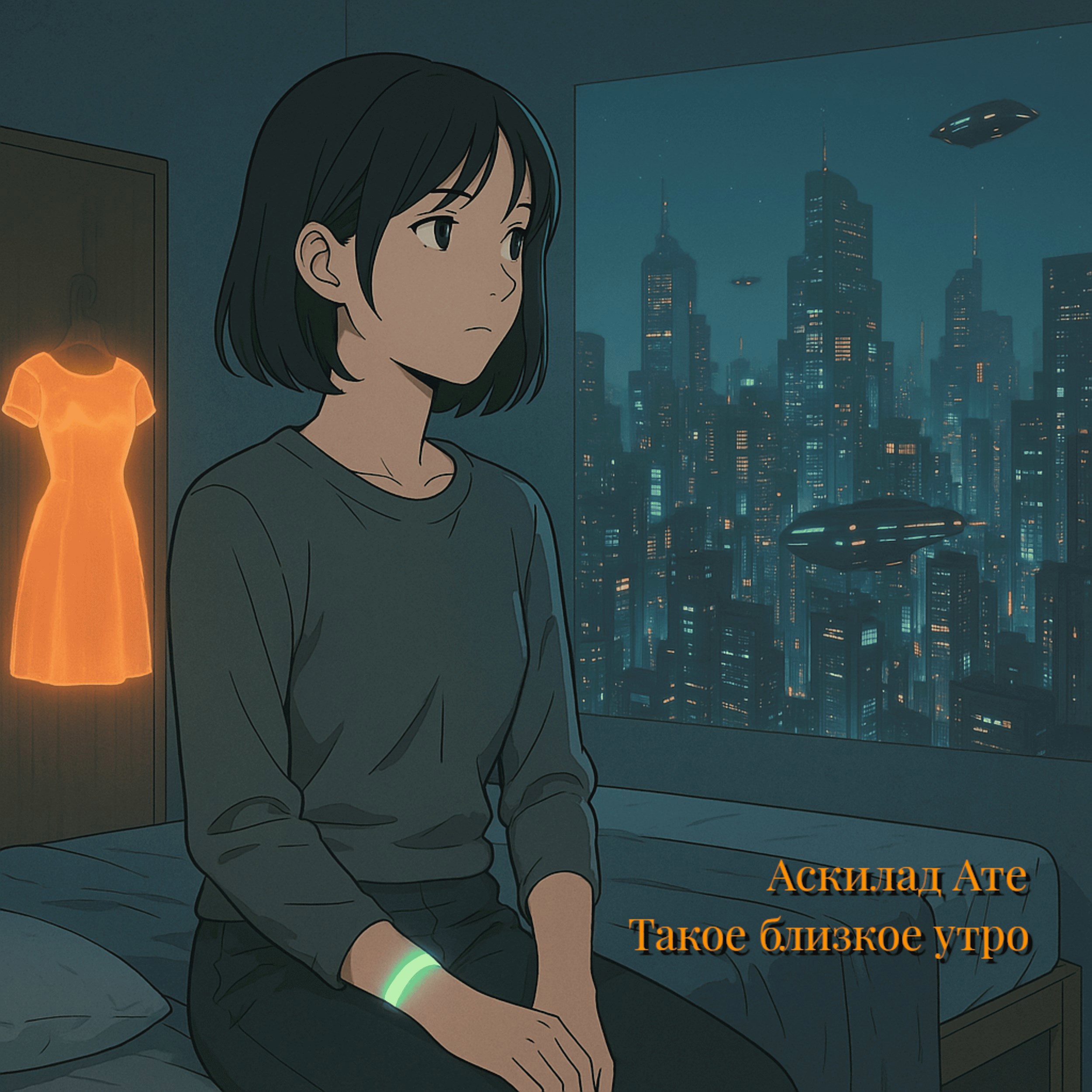 Обложка книги Такое близкое утро
