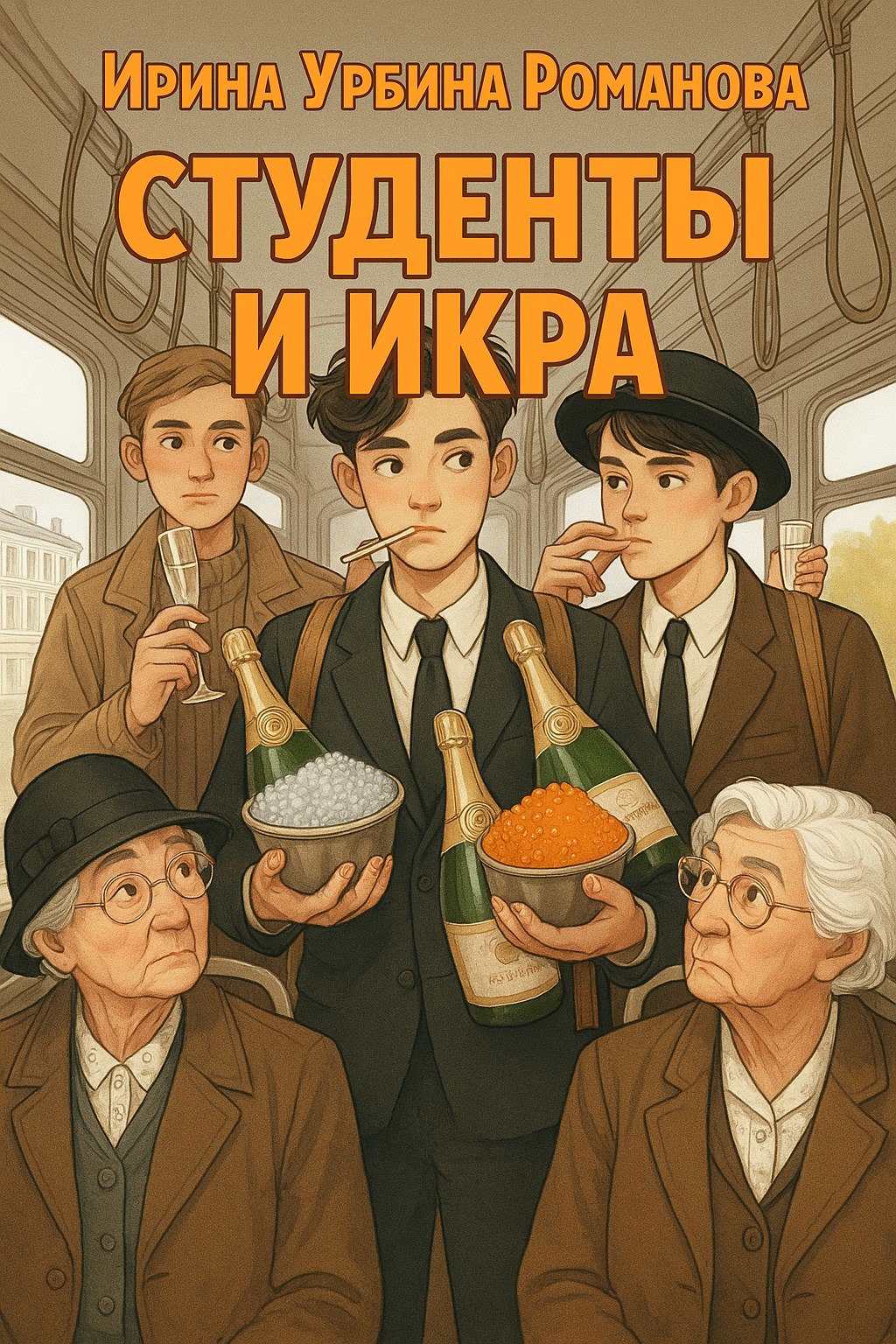 Обложка книги Студенты и икра