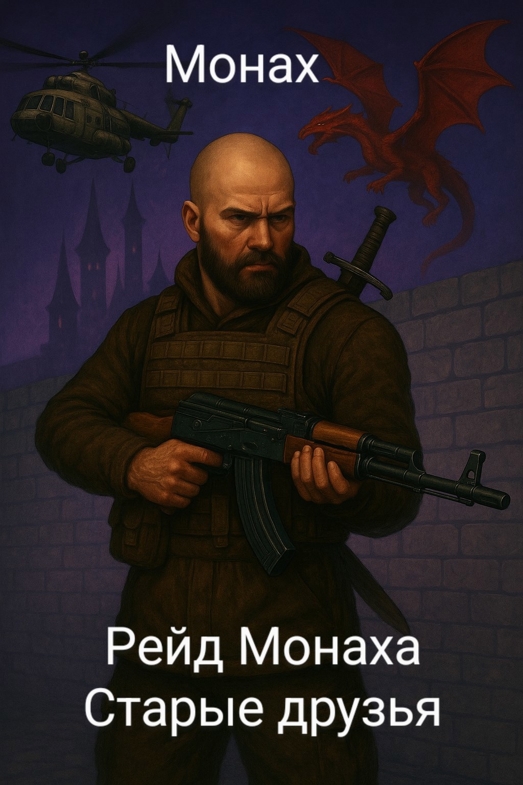 Обложка книги Рейд Монаха Старые друзья